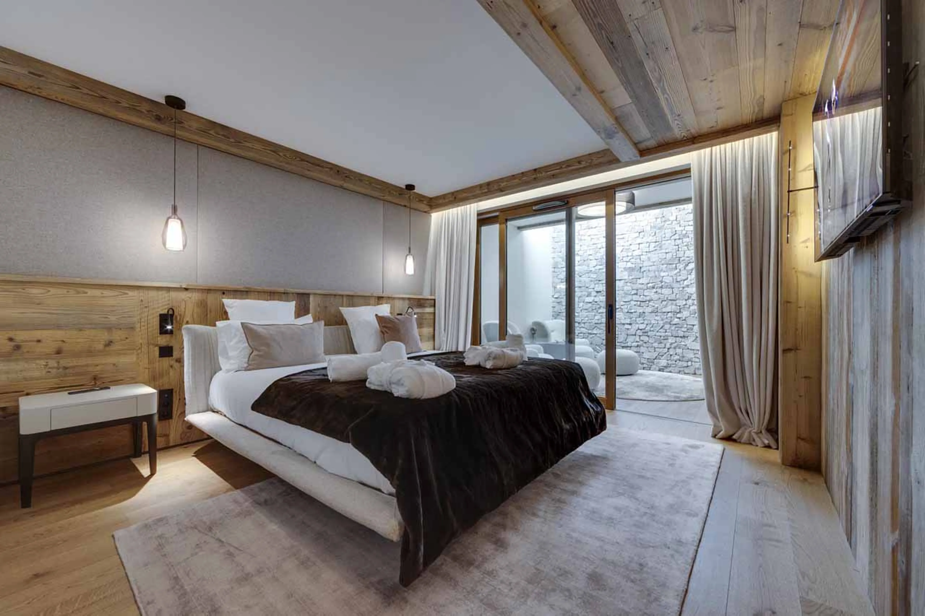 Bedroom 1 at Apartment Chardon 102 in Val d'Isere