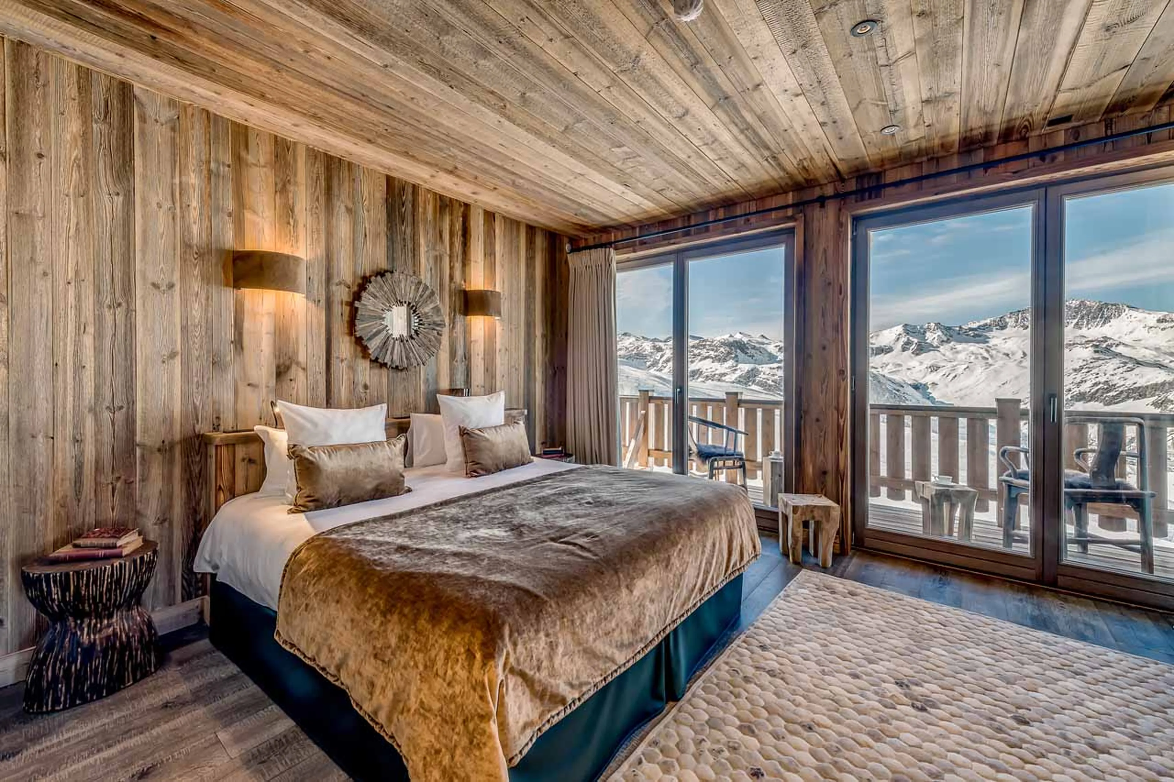 Bedroom three at Apartment Charvet in Val d'Isere
