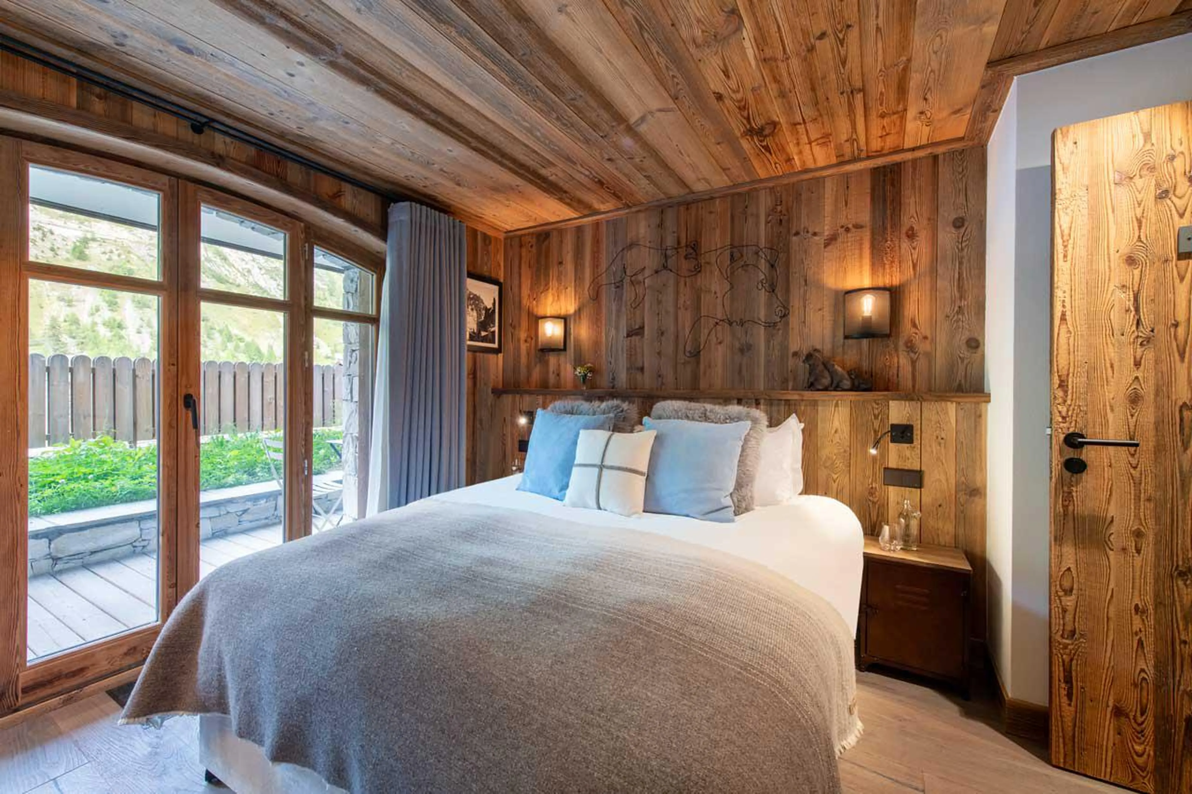 Bedroom three at Apartment Grand Pre 2 in Val d'Isere
