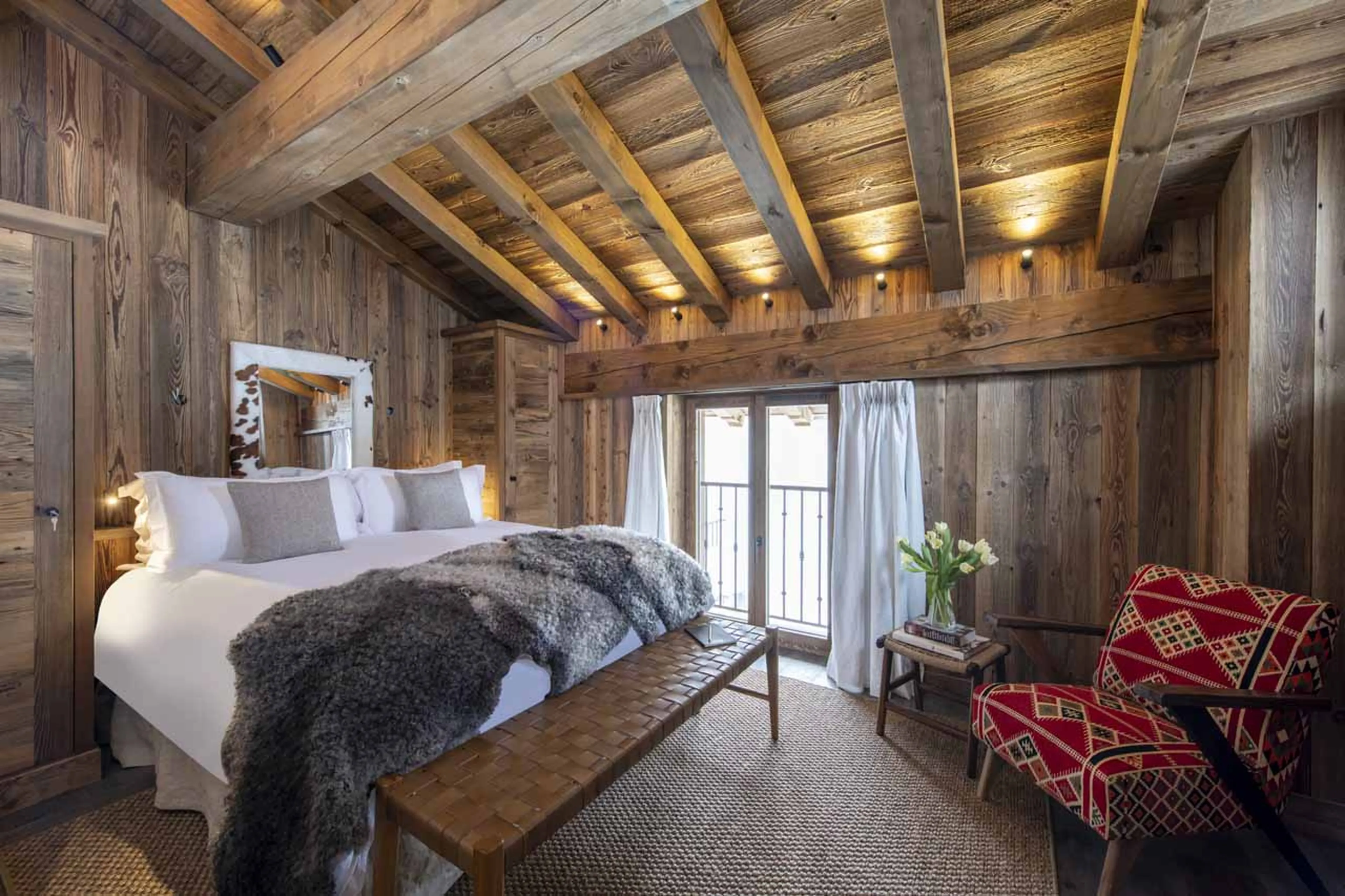 Bedroom three at Apartment Grand Pre 4 in Val d'Isere