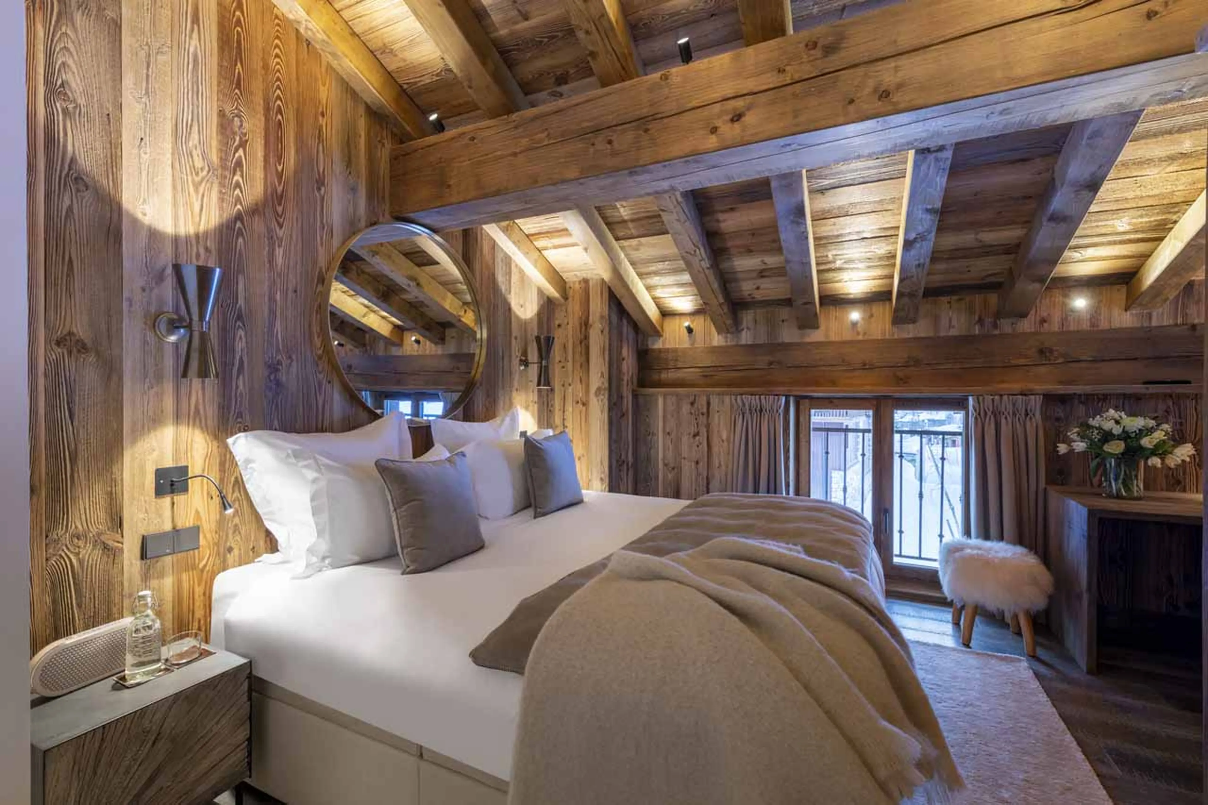 Bedroom one at Apartment Grand Pre 3 in Val d'Isere