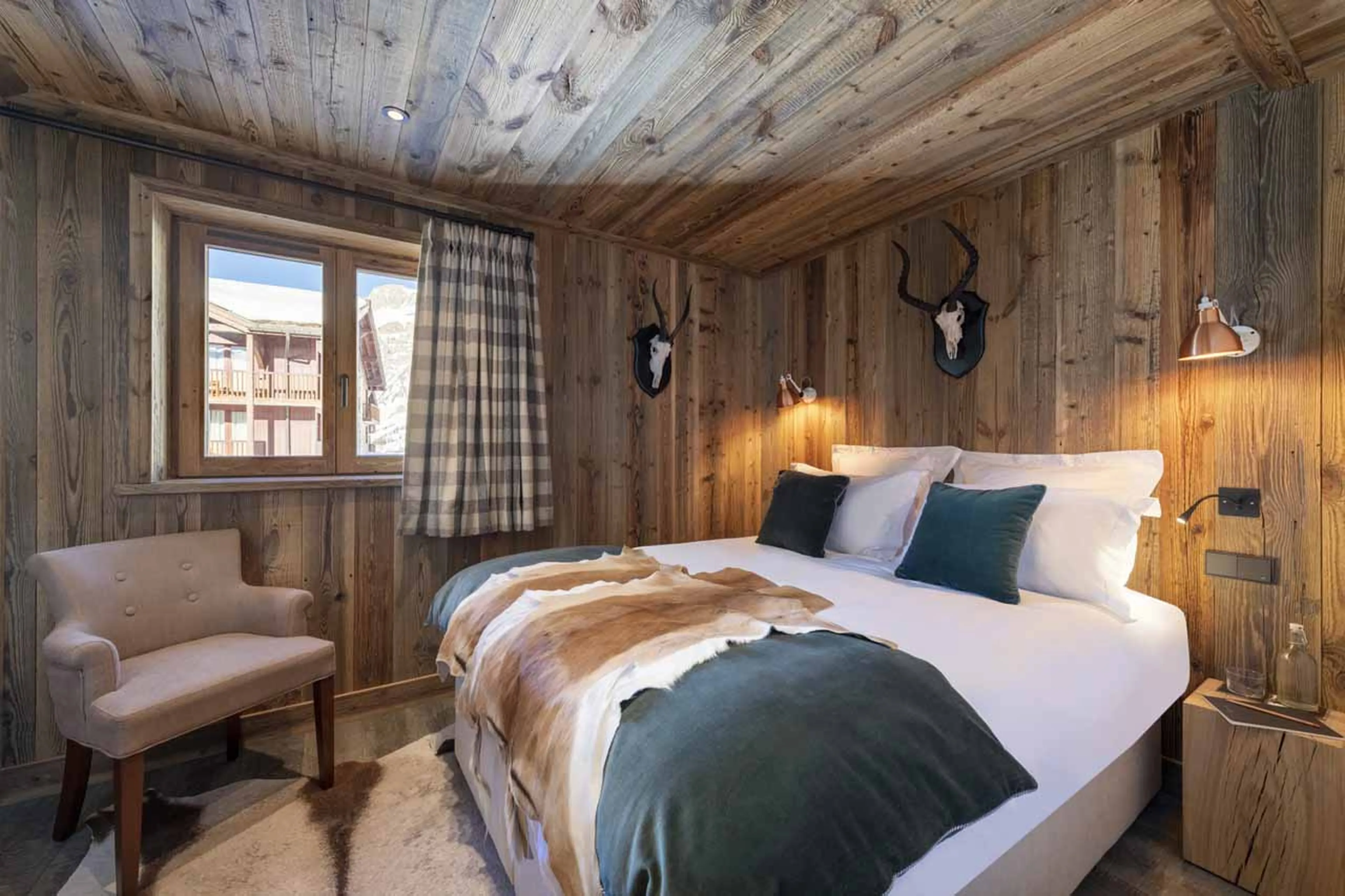 Bedroom two at Apartment Grand Pre 3 in Val d'Isere