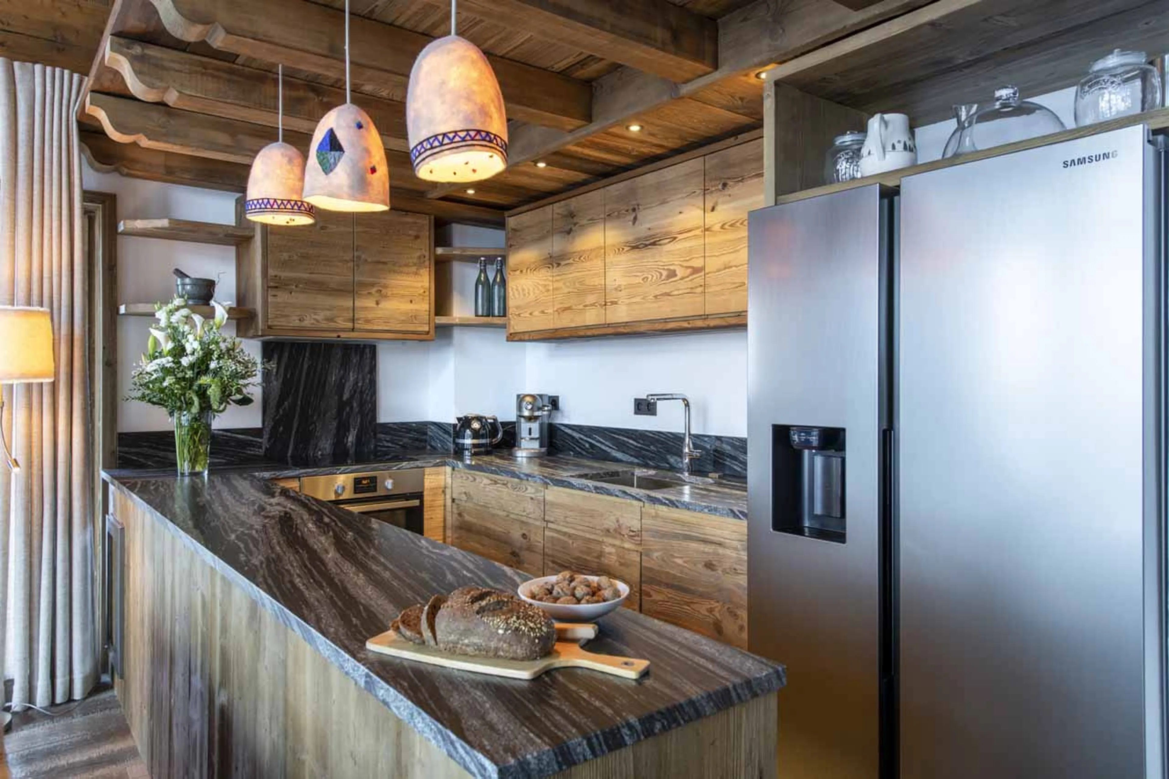 Kitchen at Apartment Grand Pre 3 in Val d'Isere