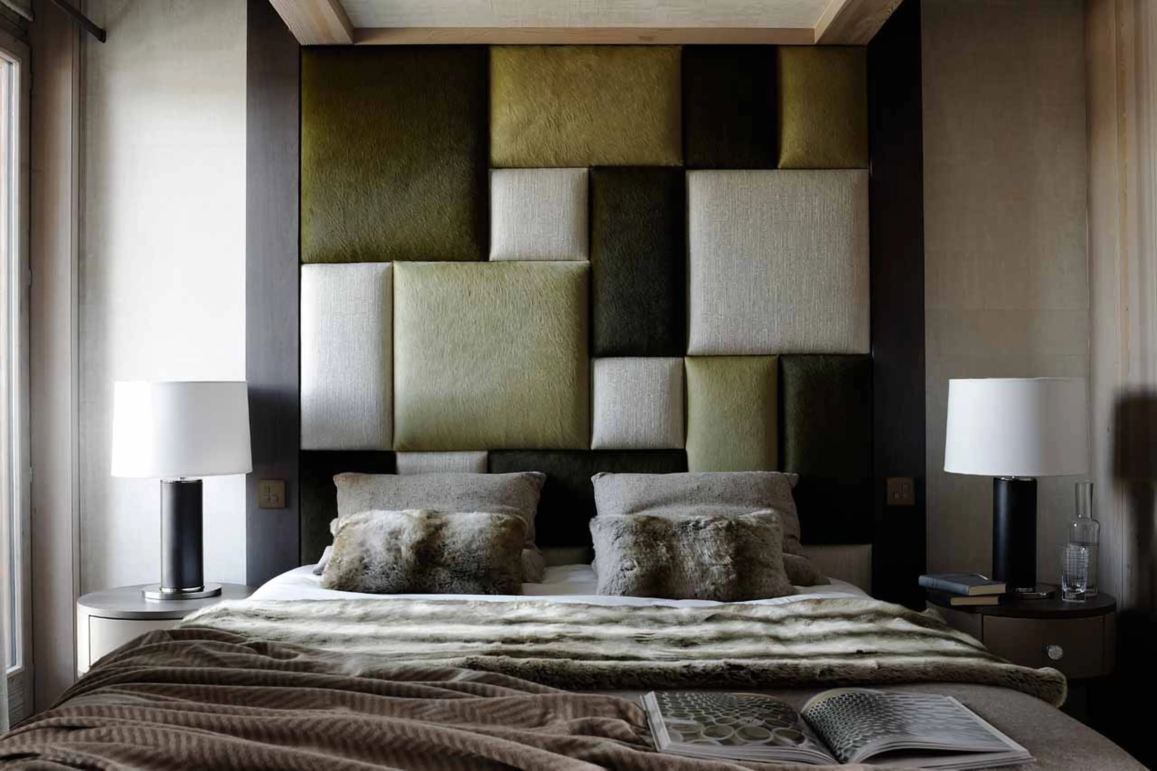 Bedroom three at Apartment L’Empyrée 1850 in Courchevel 1850