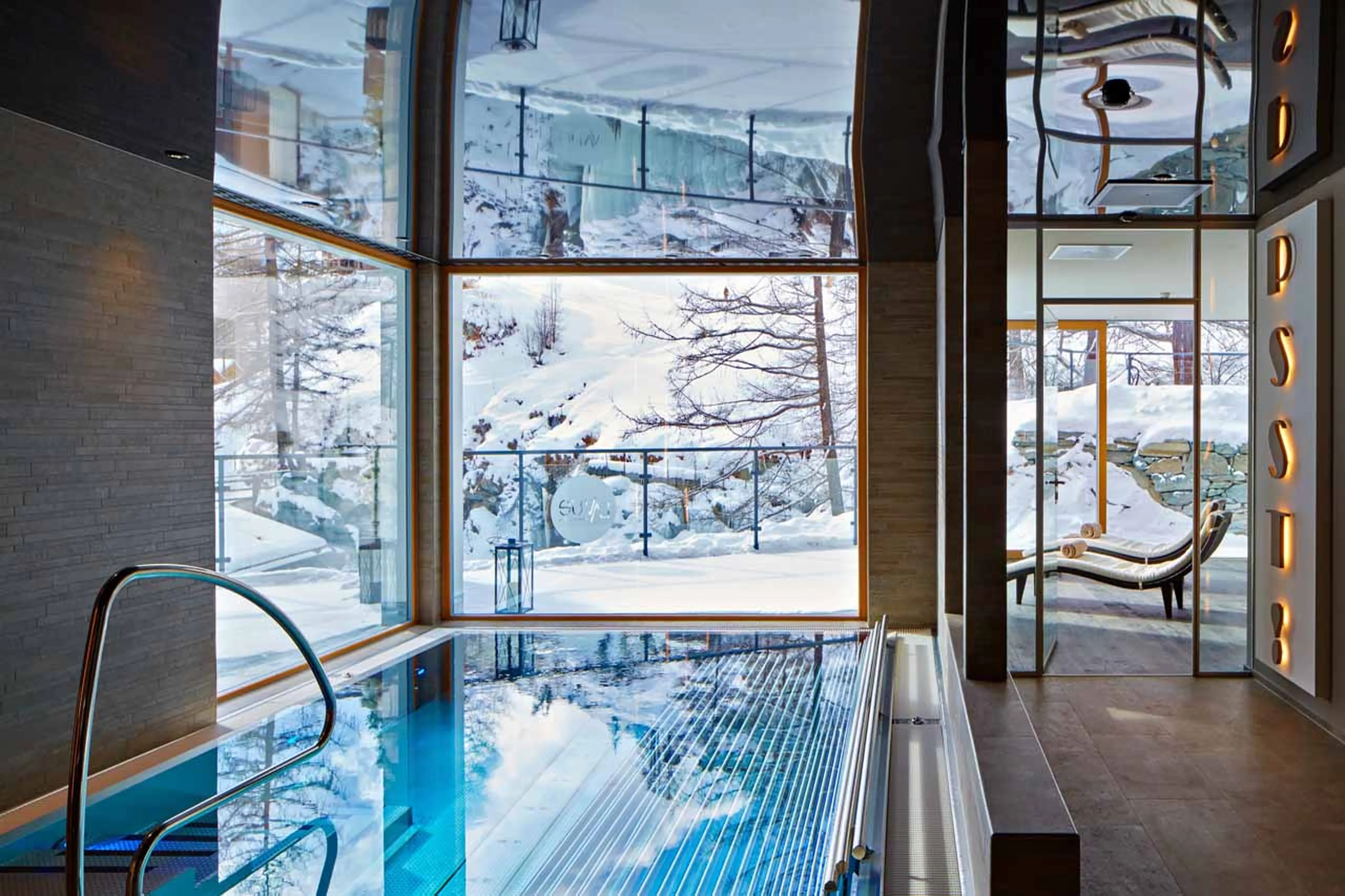 Spa at La Vue apartments in Zermatt