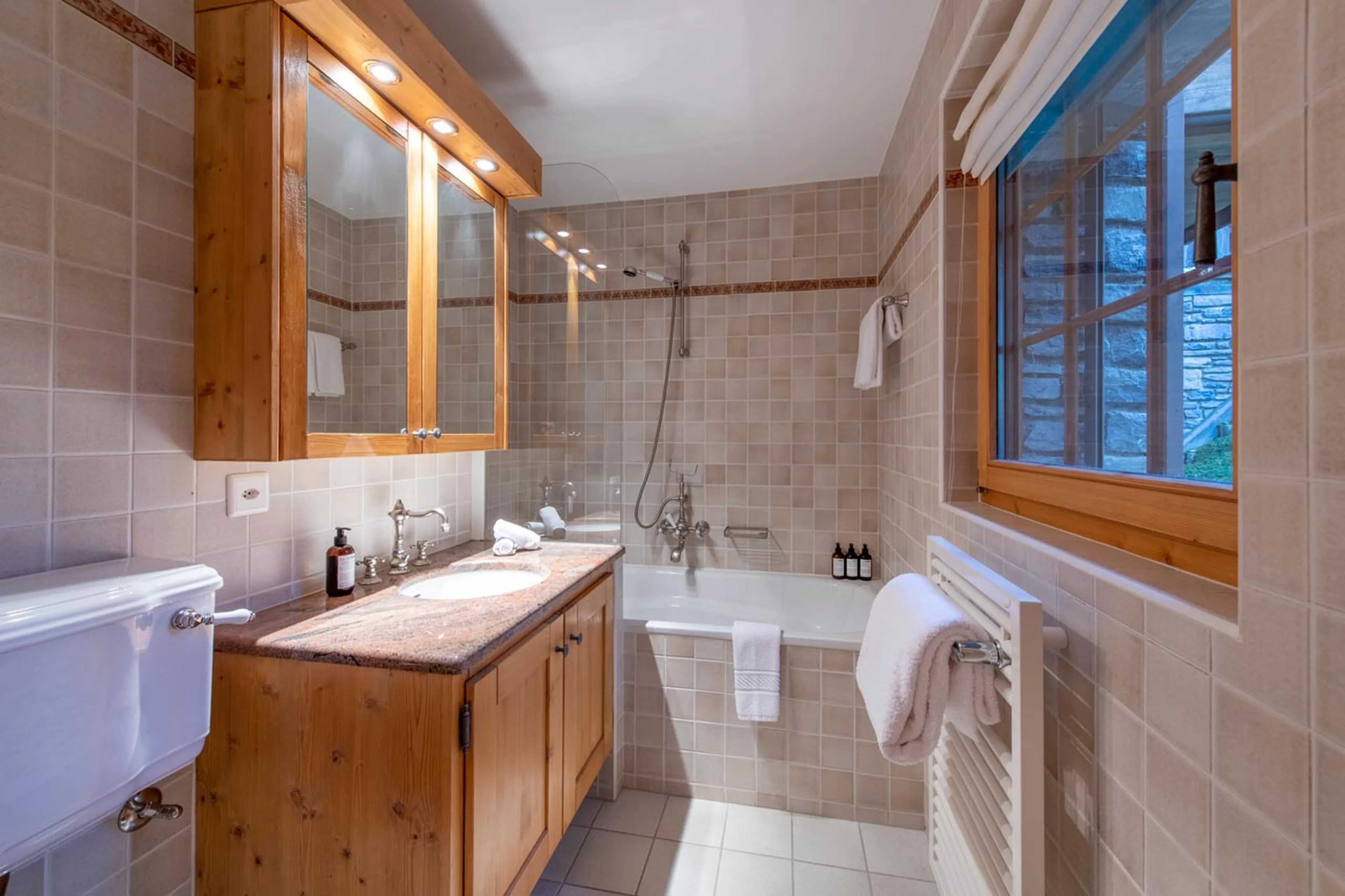 Bathroom three at Apartment Ivouette 011 in Verbier