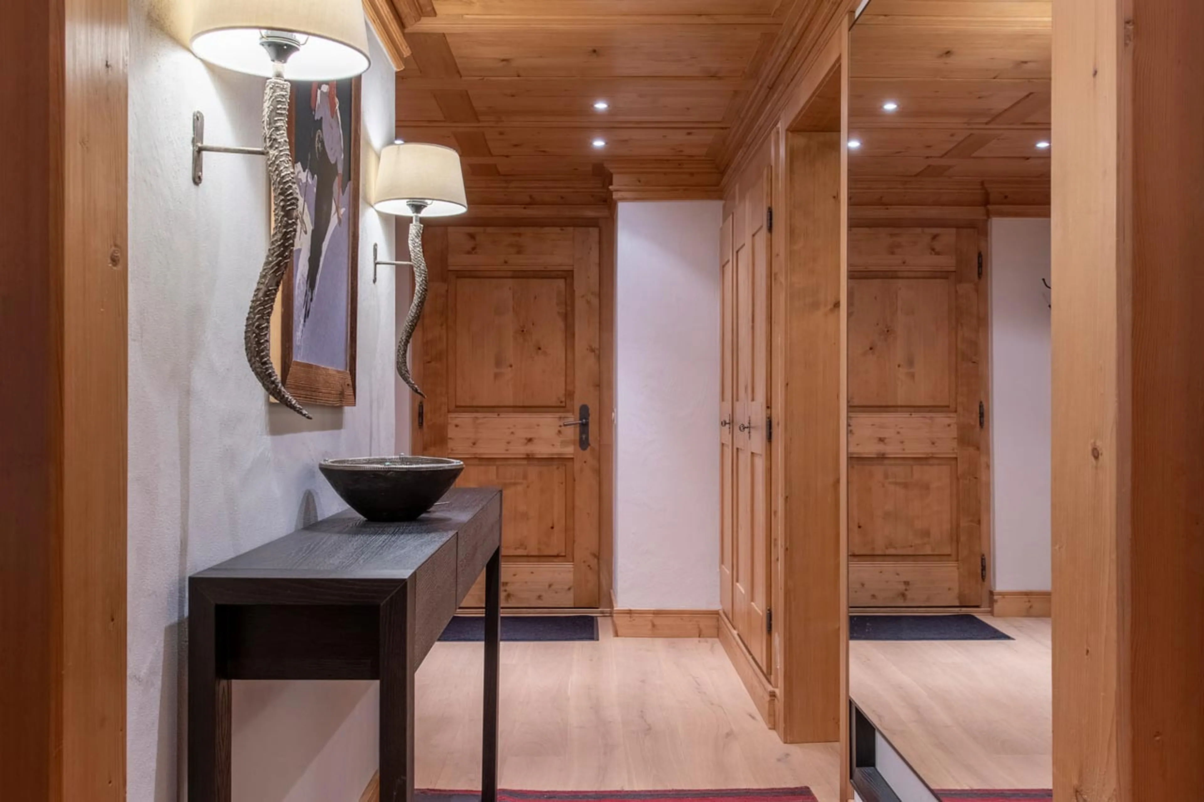 Entrance hall at Apartment Ivouette 011 in Verbier