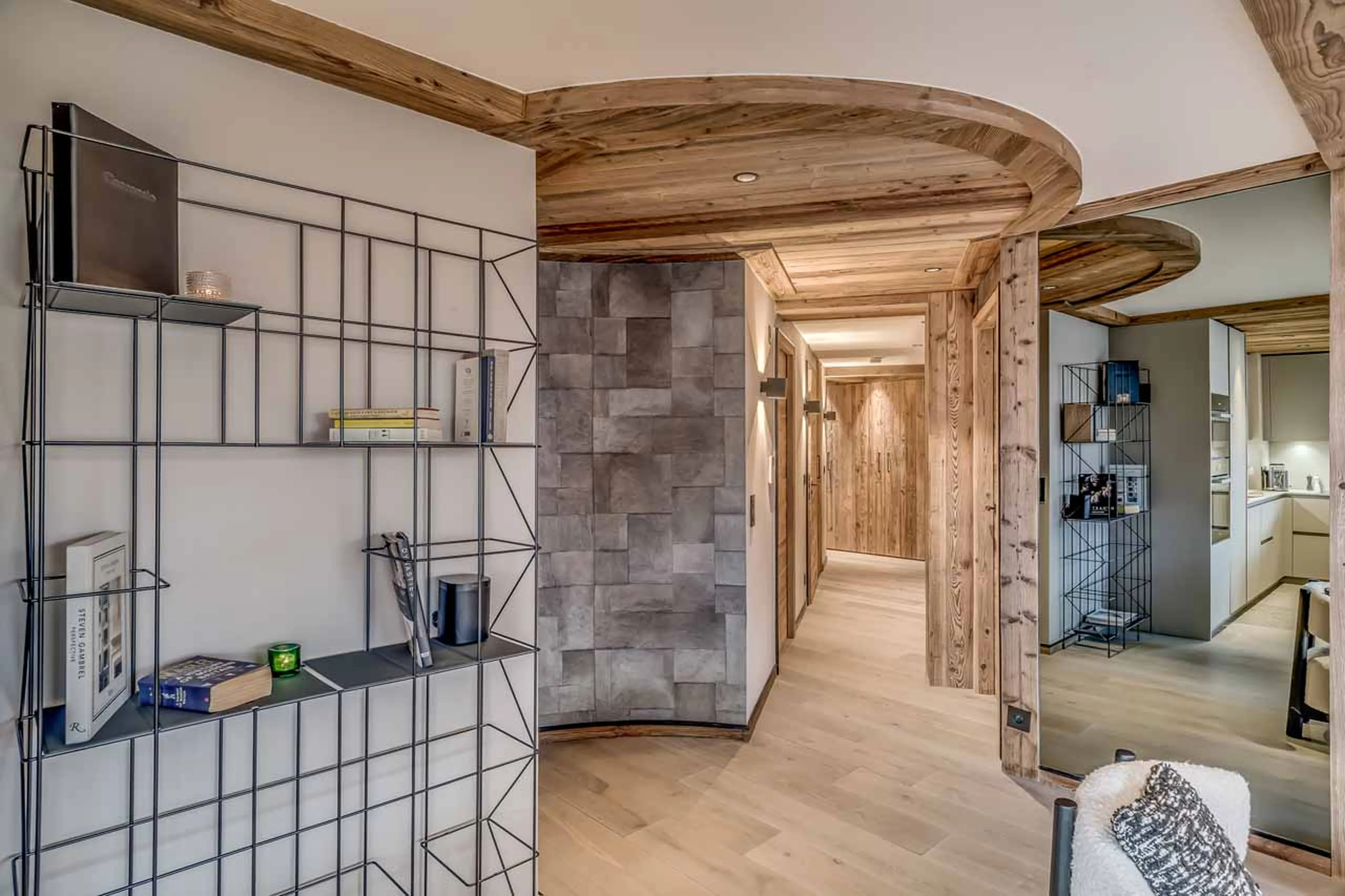 Entrance at Apartment Josanne in Meribel