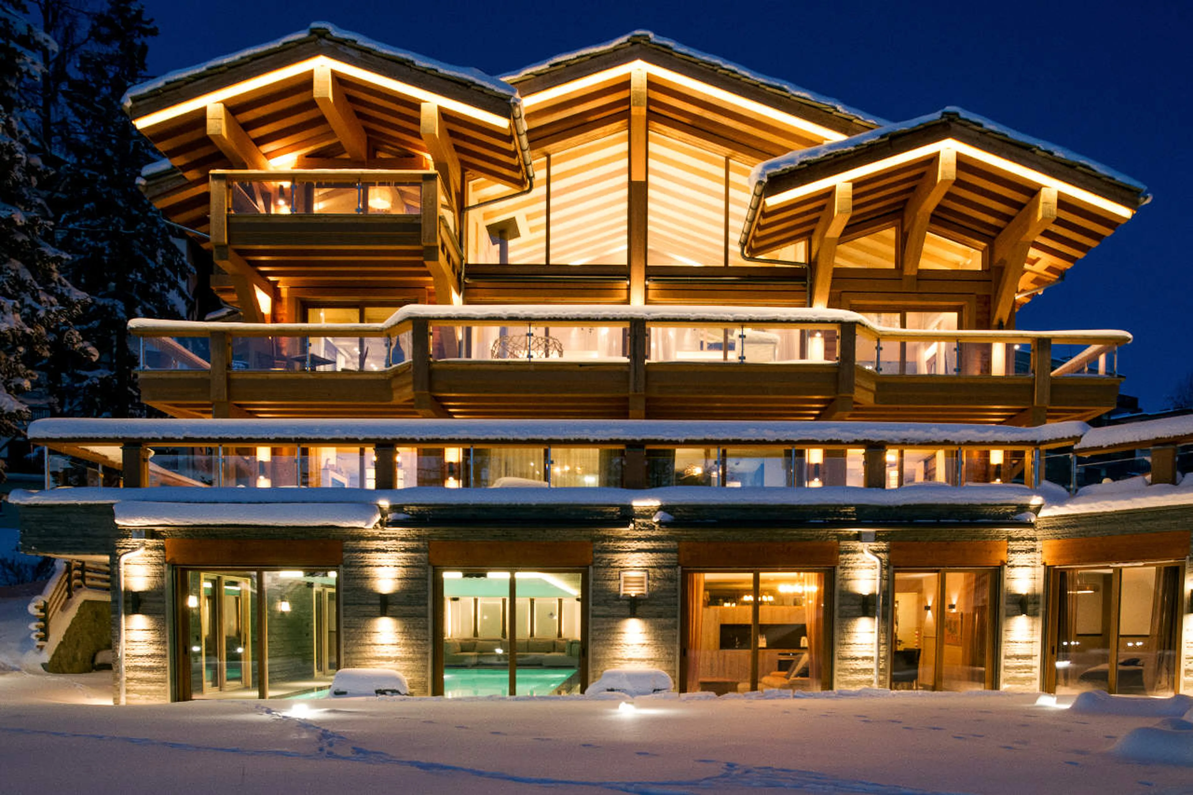 Exterior of Apartment La Toula in Crans-Montana