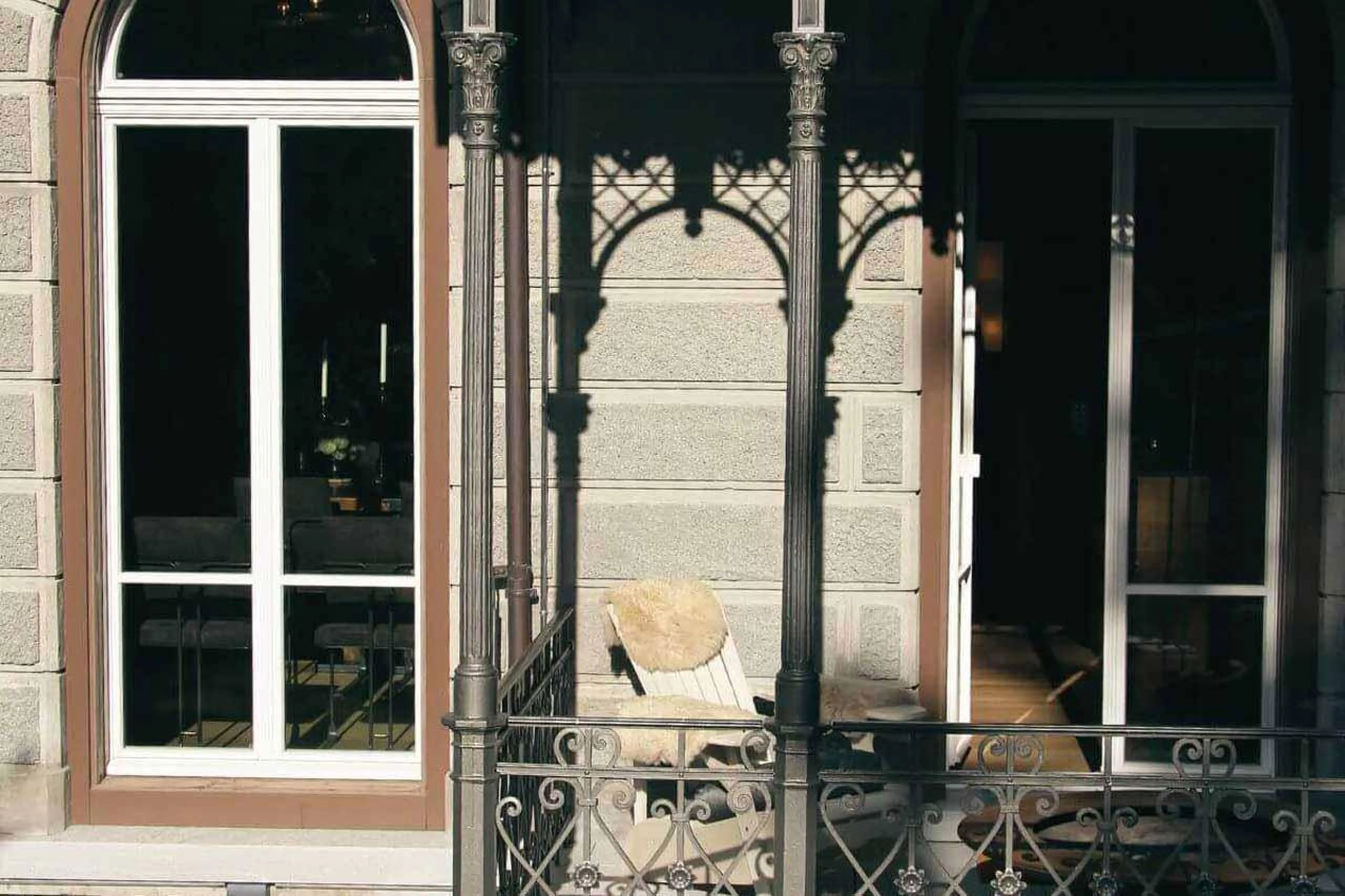 Terrace in Apartment Lain Alpin, St Moritz