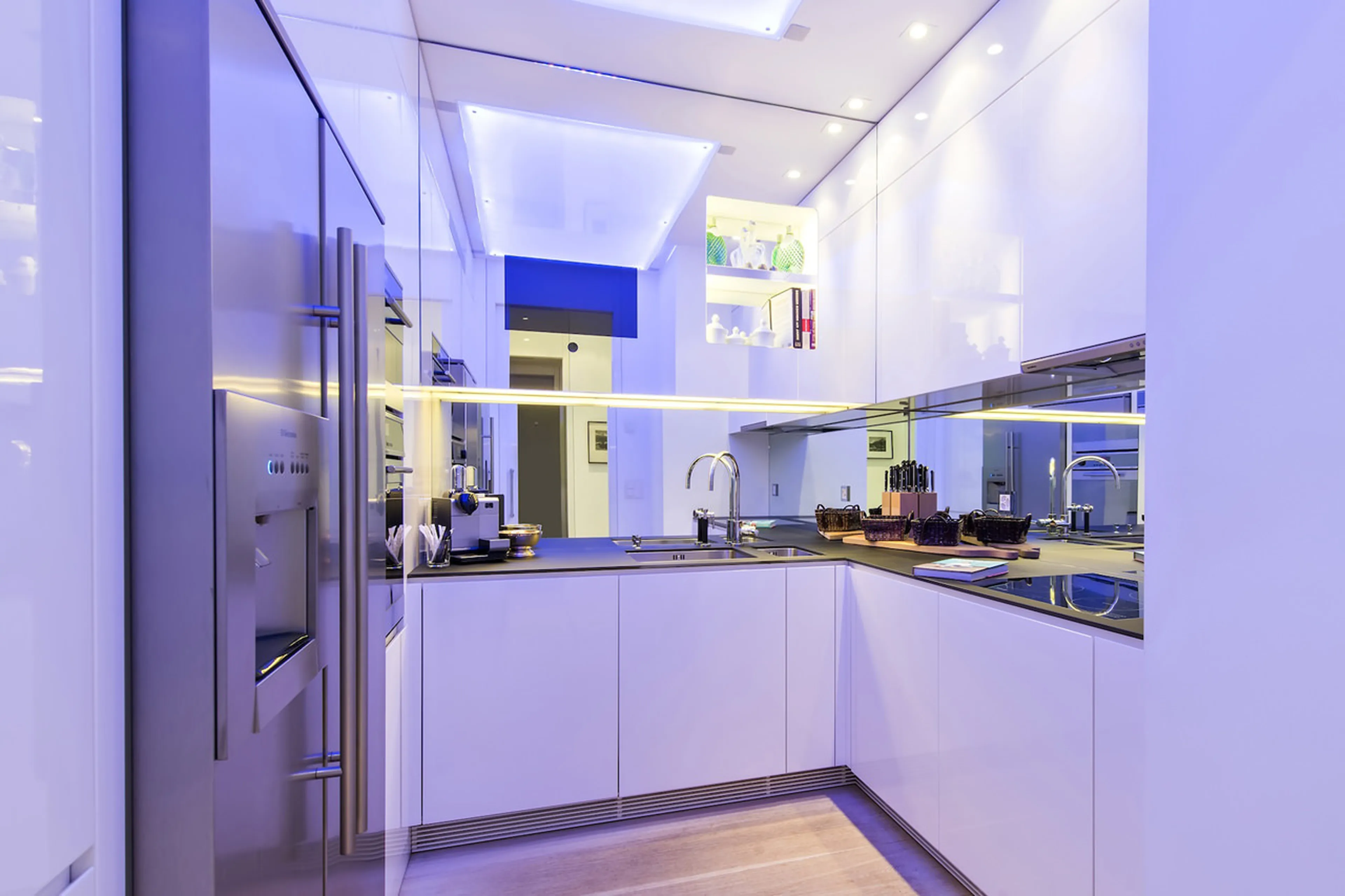 Kitchen in Apartment Lakeside in St Moritz