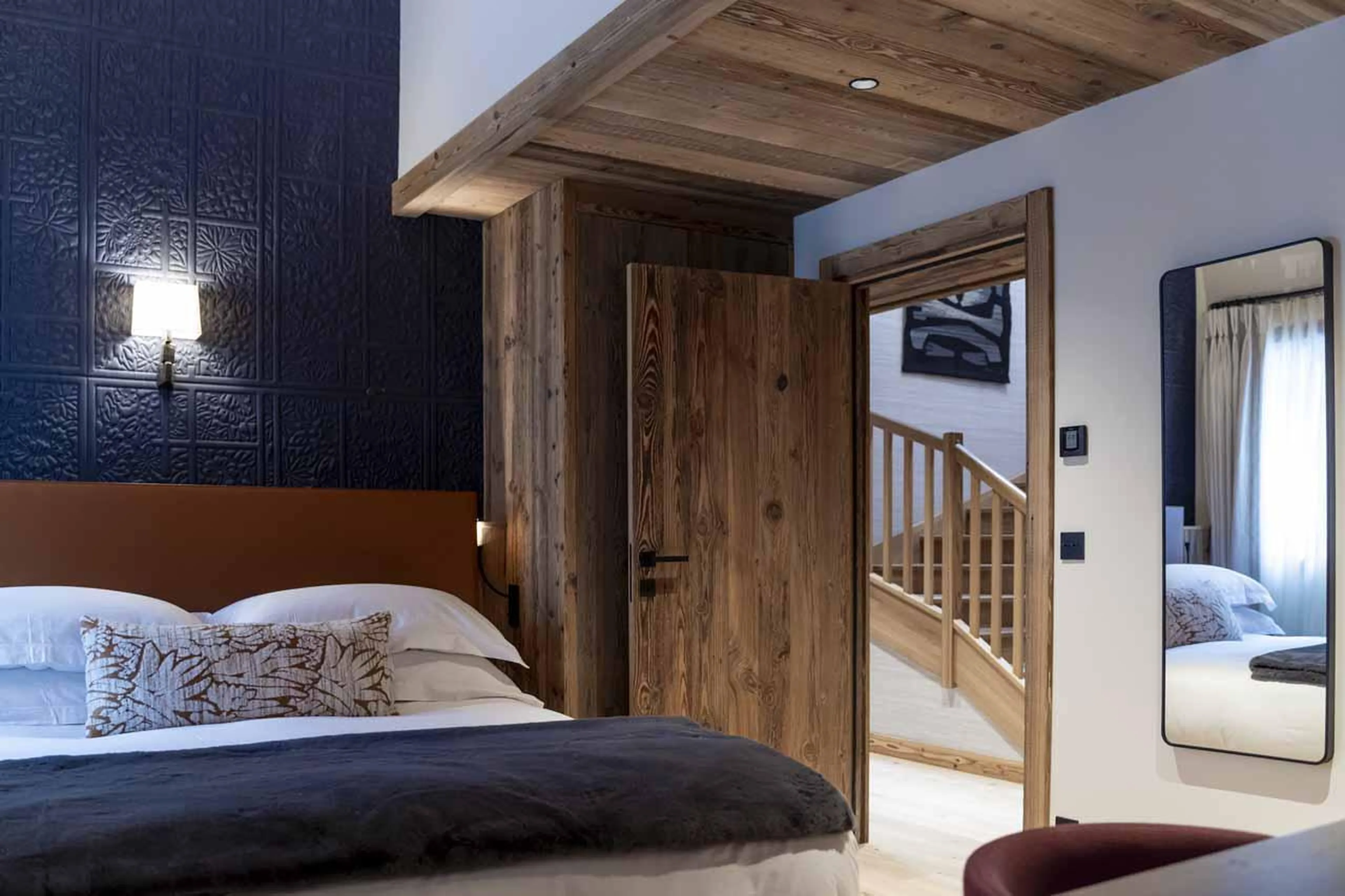 Bedroom two at Apartment Le Cygne in Meribel