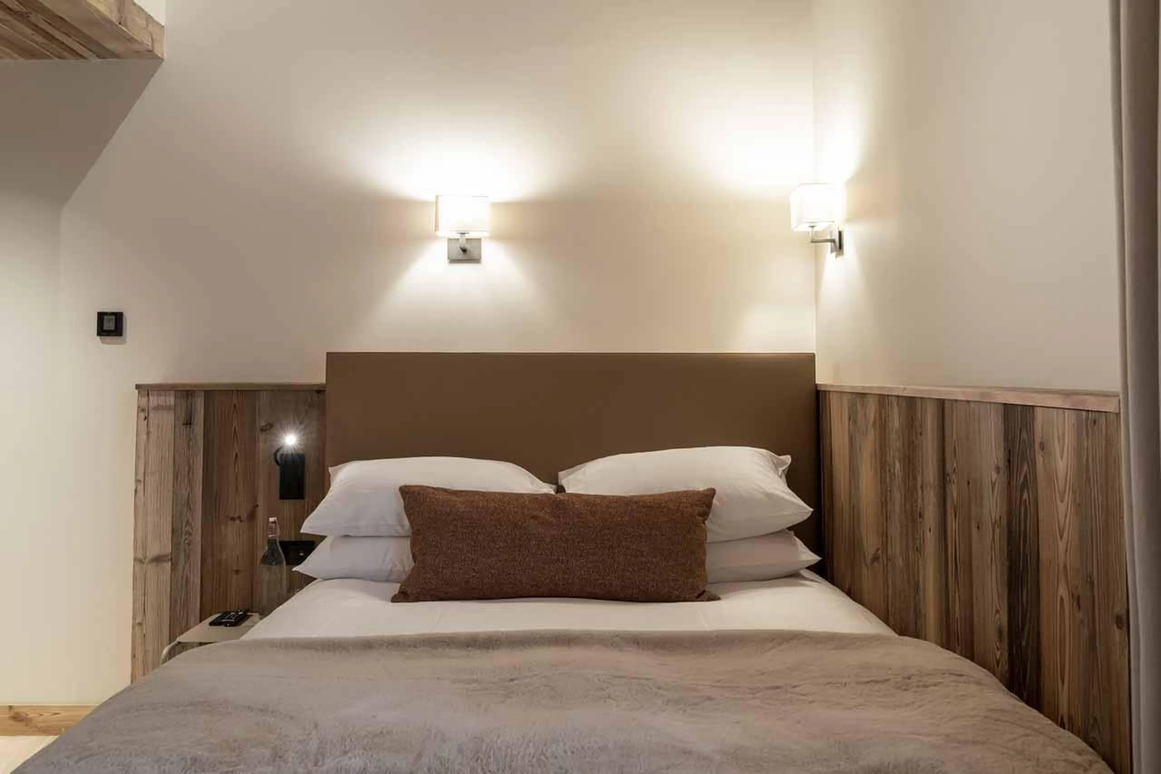 Double bedroom at Apartment Le Cygne in Meribel