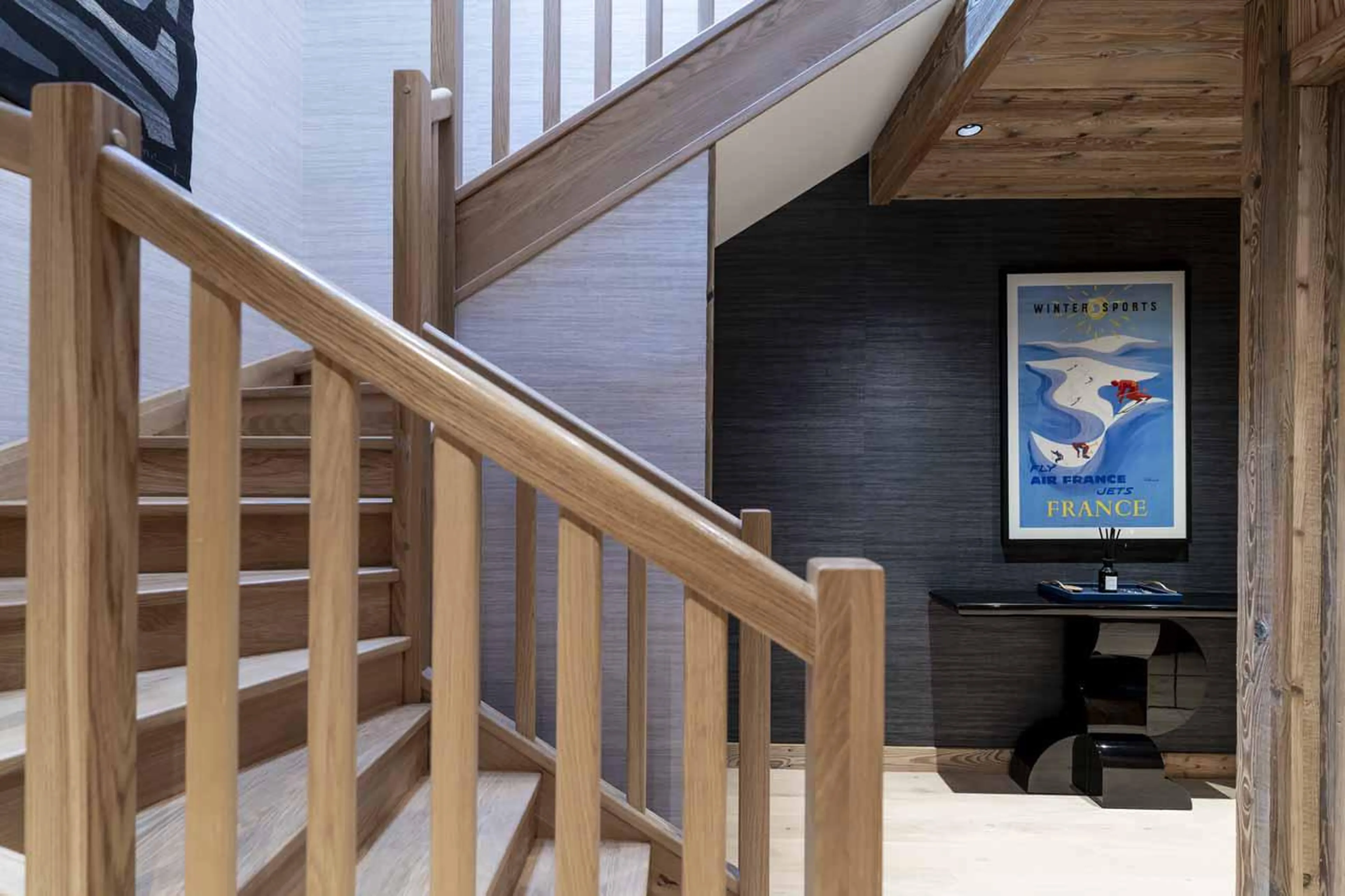 Hallway at Apartment Le Cygne in Meribel