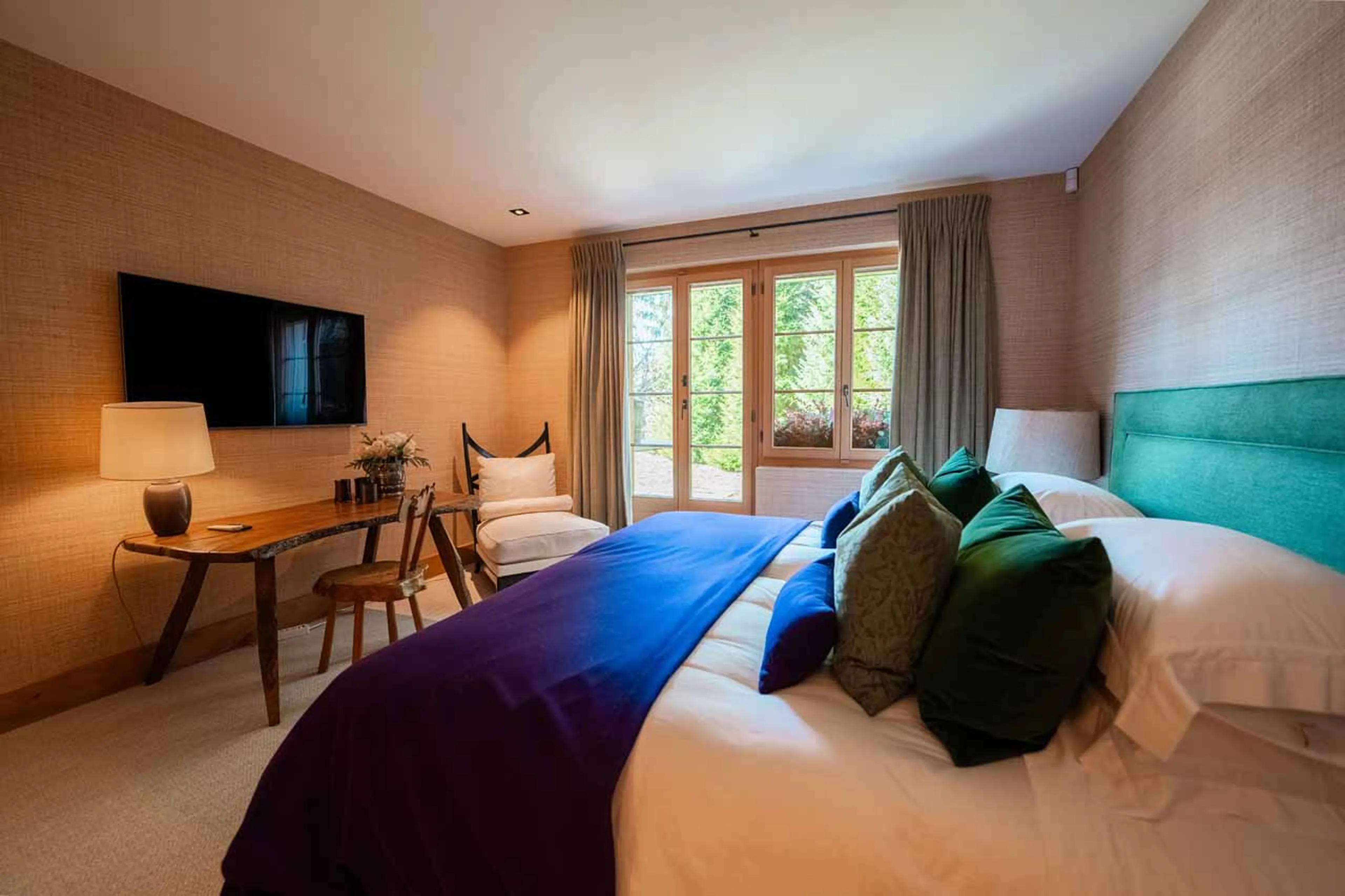 Bedroom 2 at Apartment Luna in Gstaad