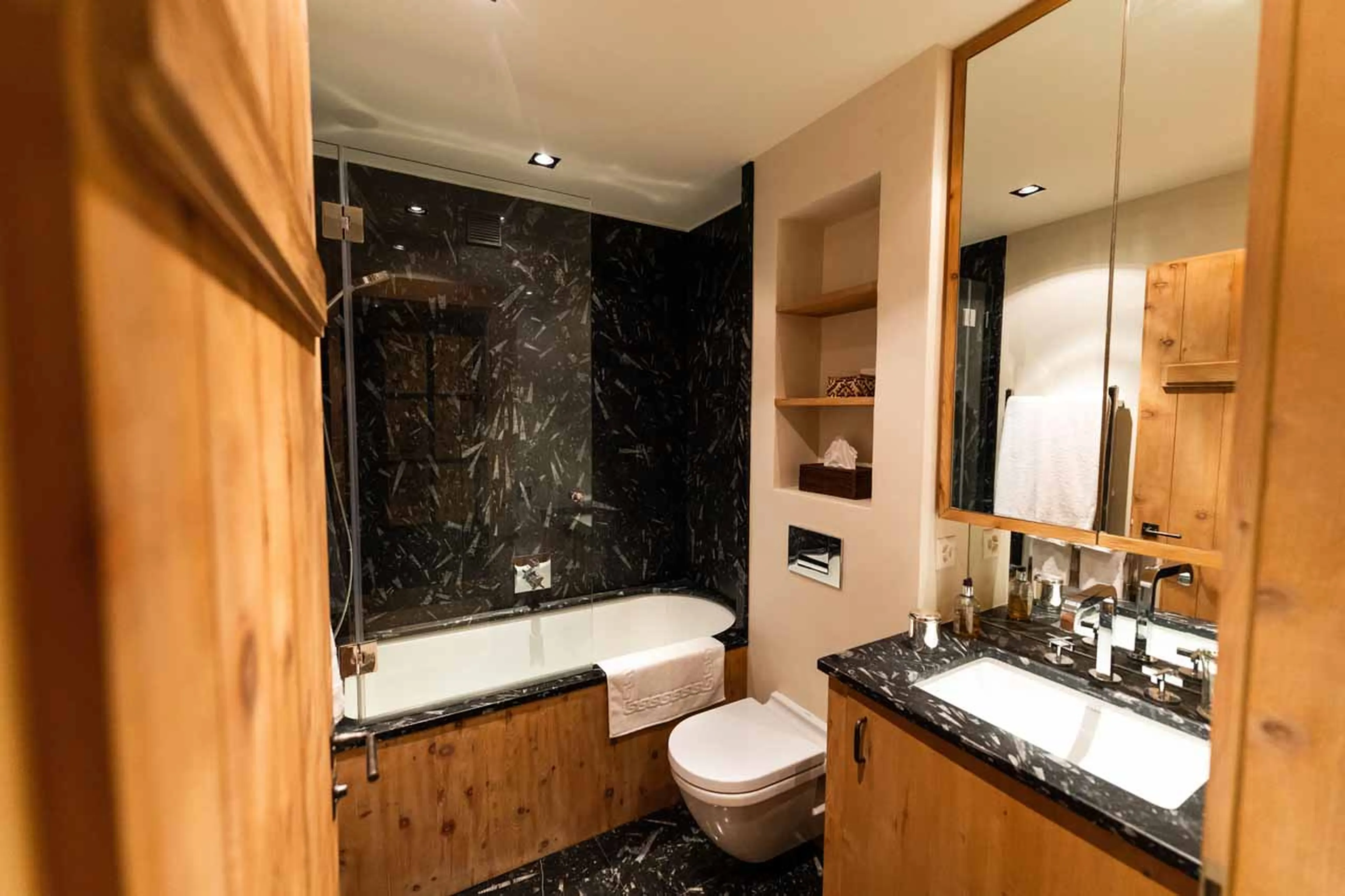 Bathroom at Apartment Luna in Gstaad