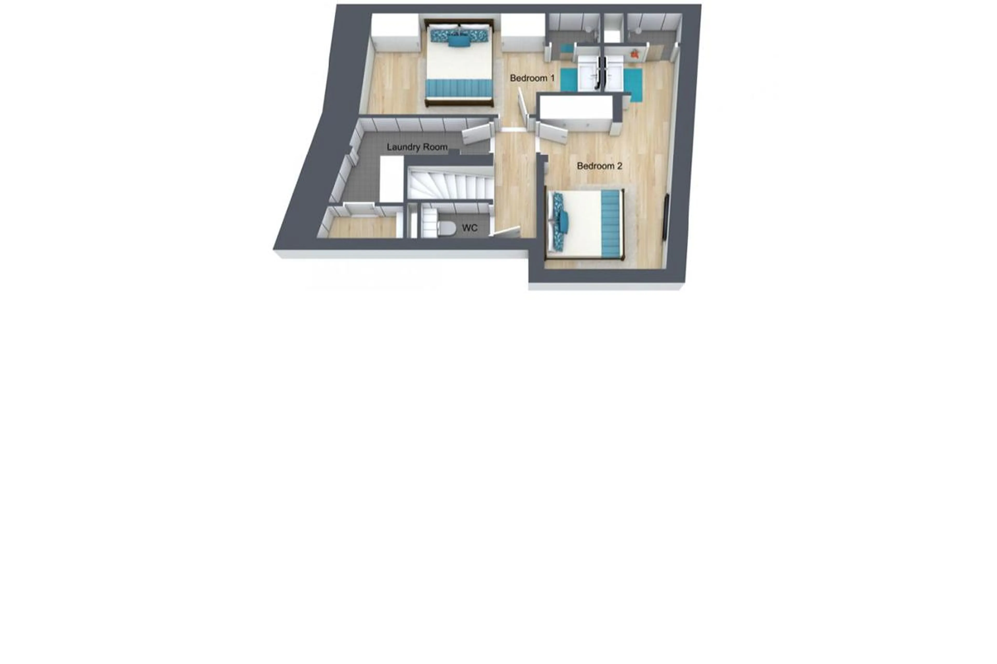 Level 0 floor plan of Apartment Luna in Val d'Isere