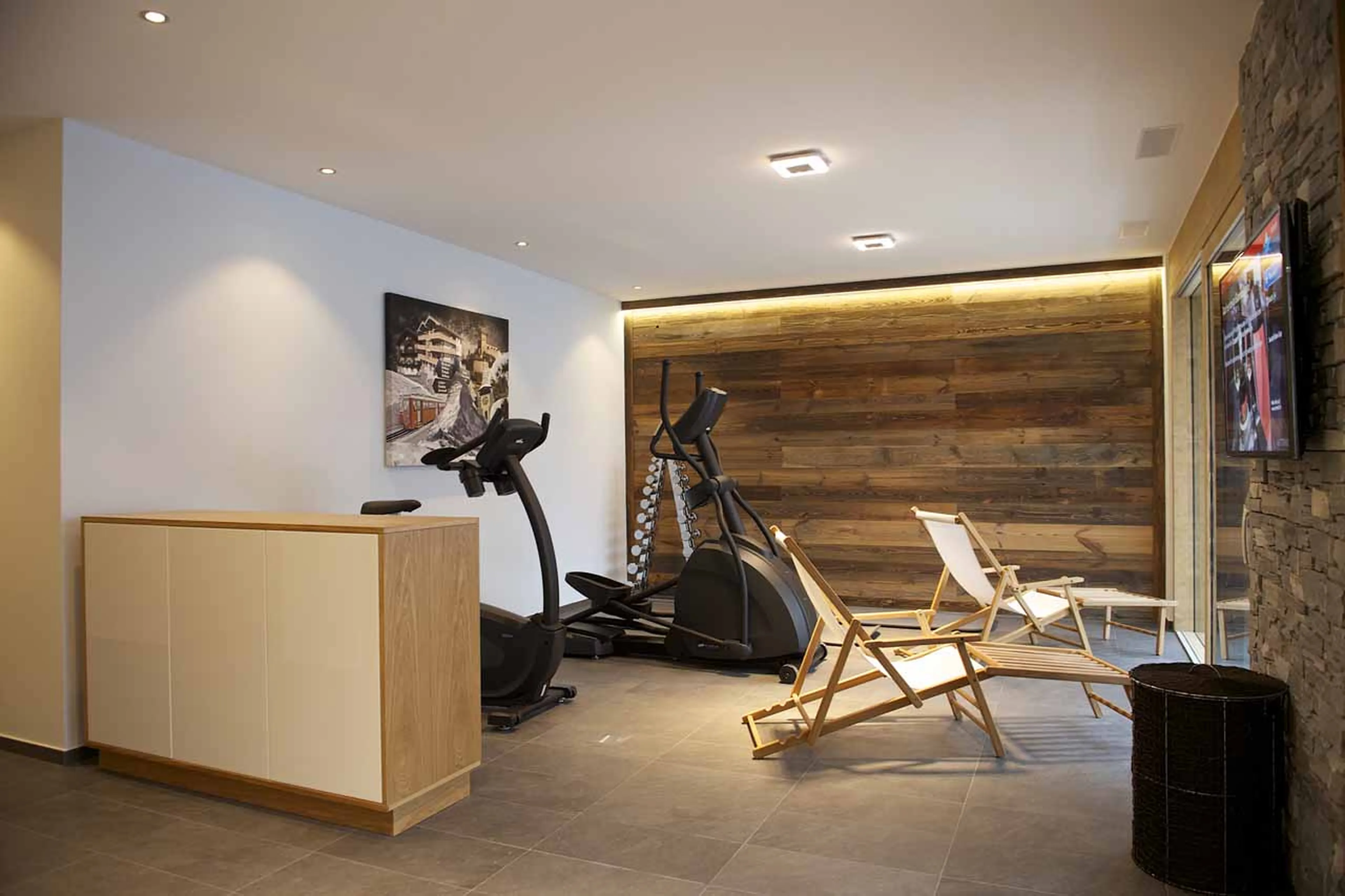 Fitness room at Apartment Lys in Zermatt