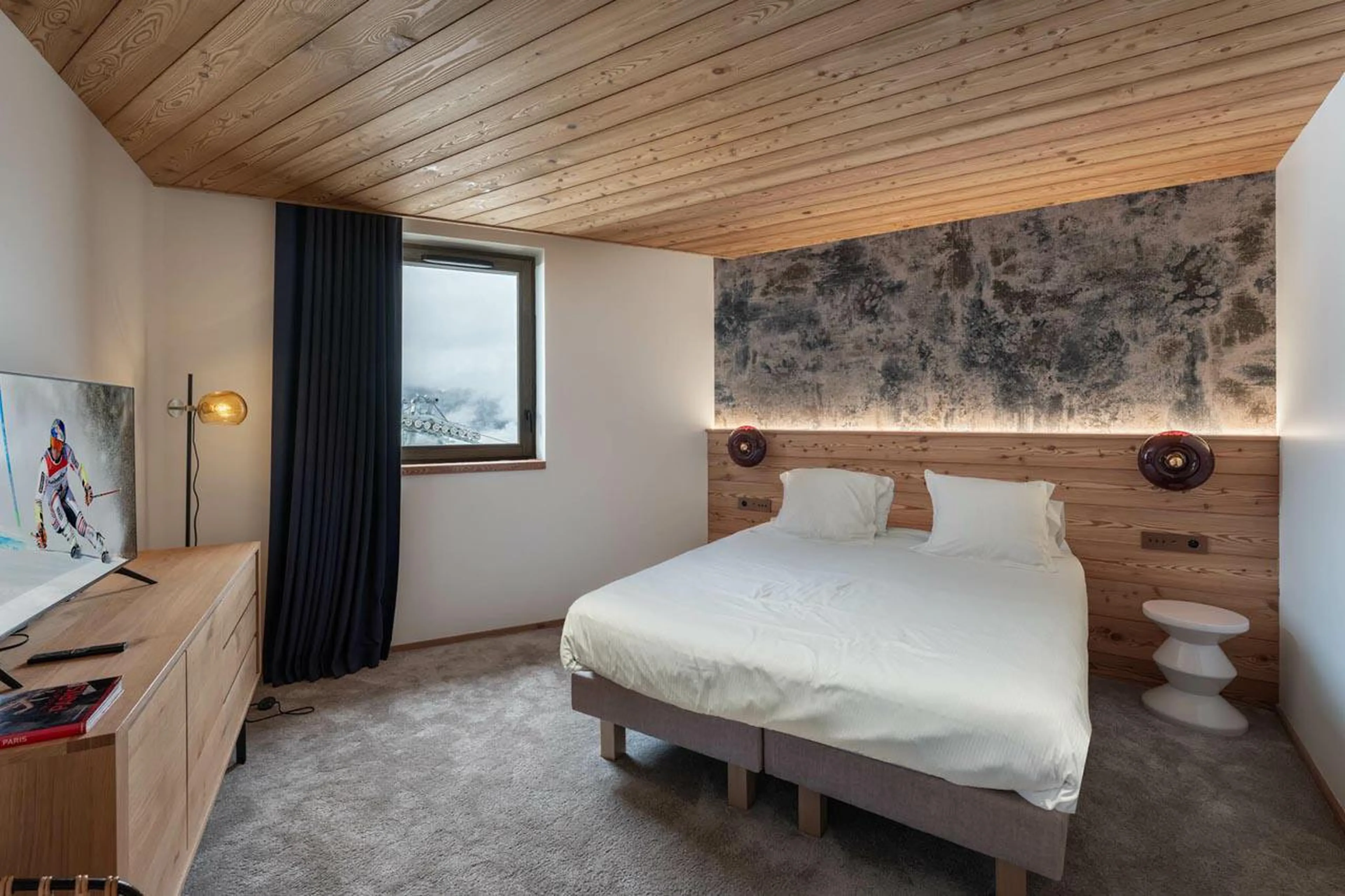 Bedroom at Apartment Michaelo in Courchevel 1850