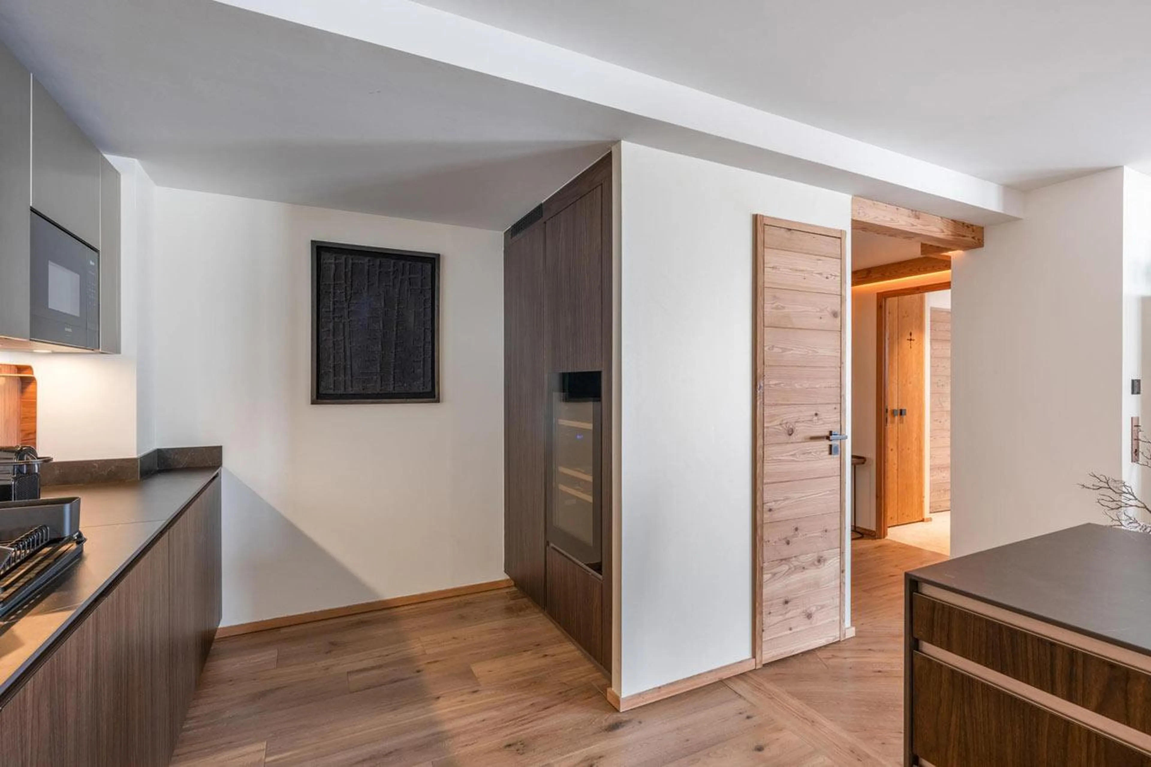 Kitchen corner of Apartment Mistero in Courchevel 1850