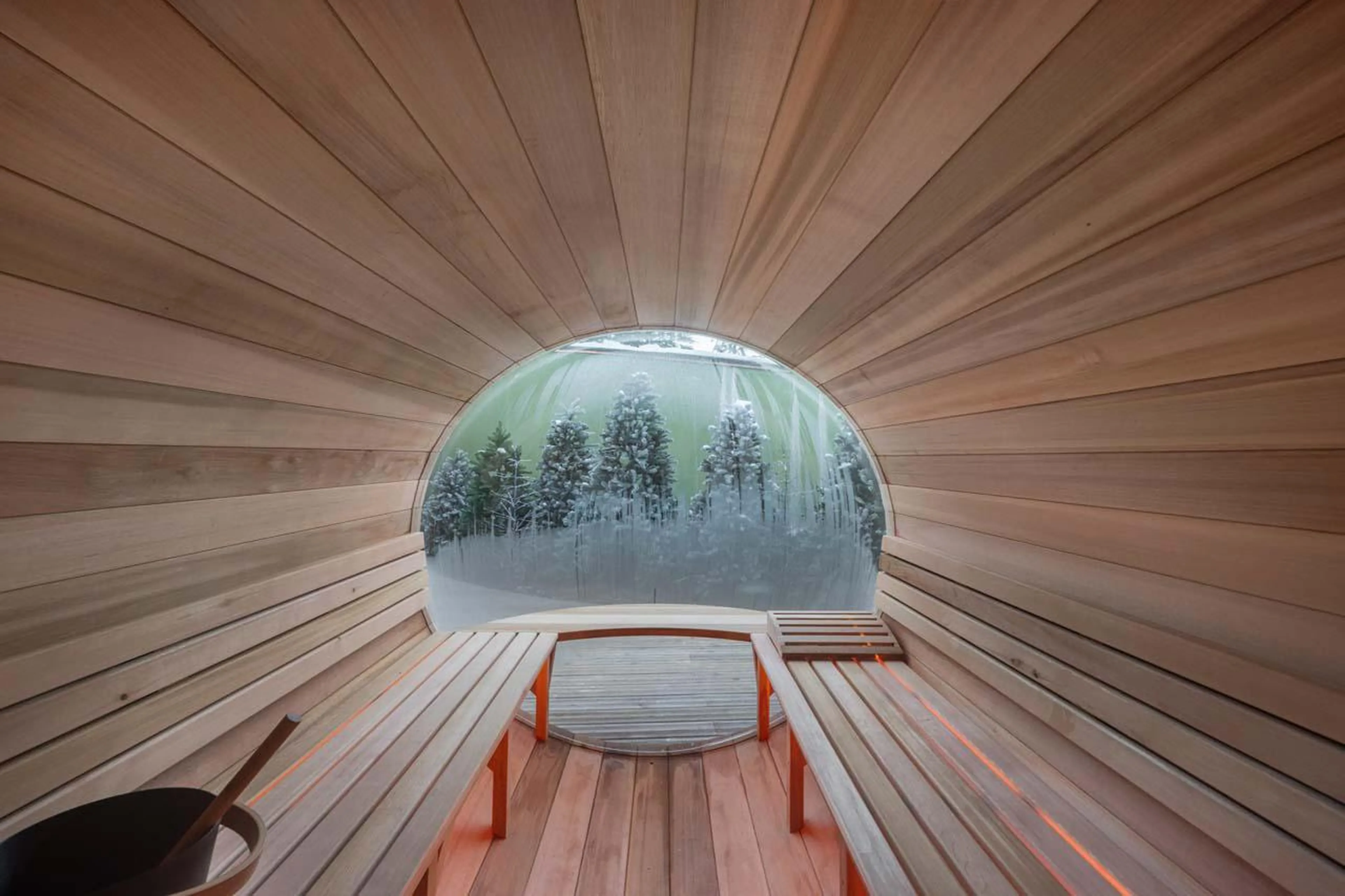 Sauna at Apartment Mistero in Courchevel 1850