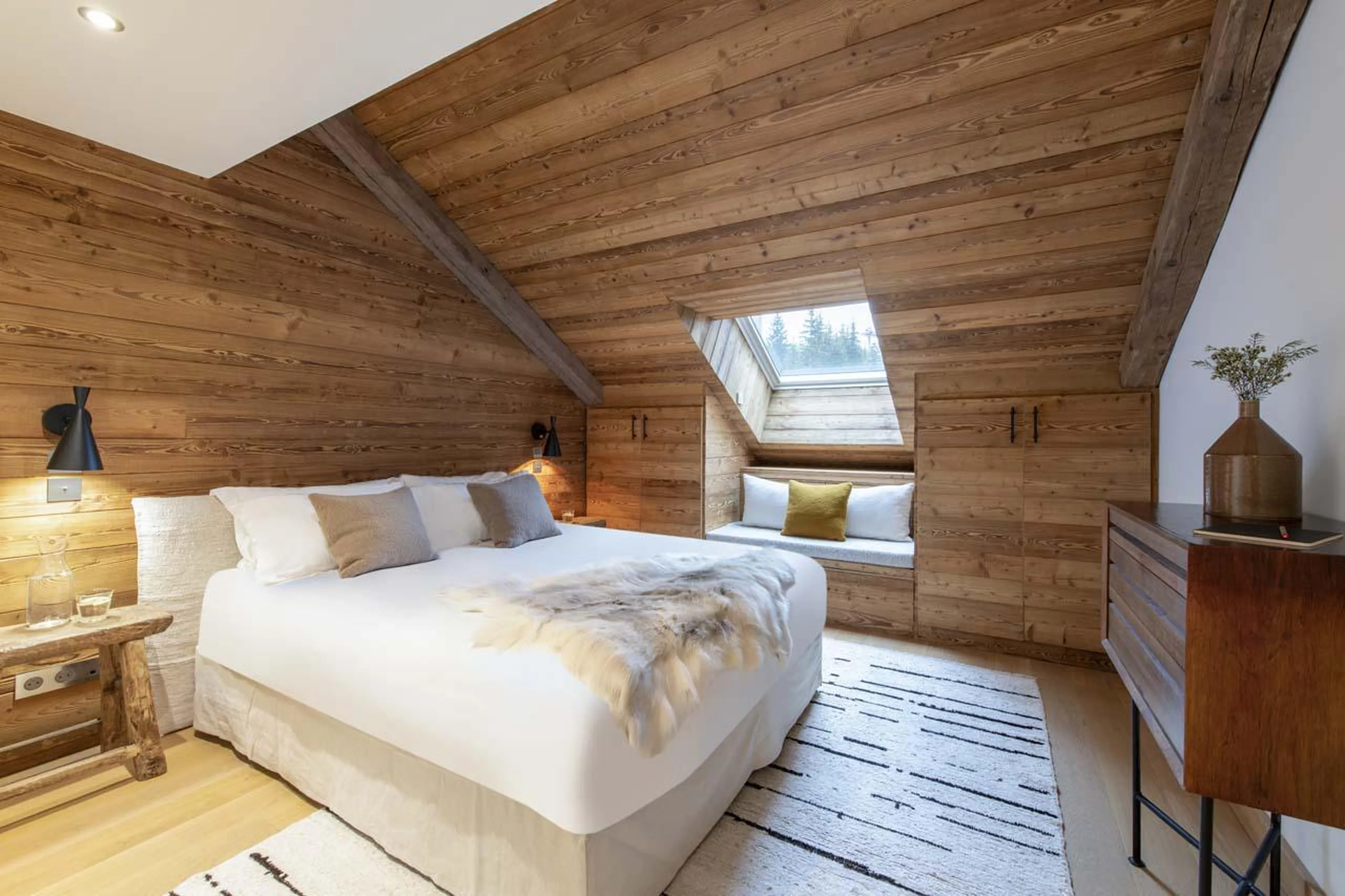 Bedroom four at Apartment Nanuq in Meribel