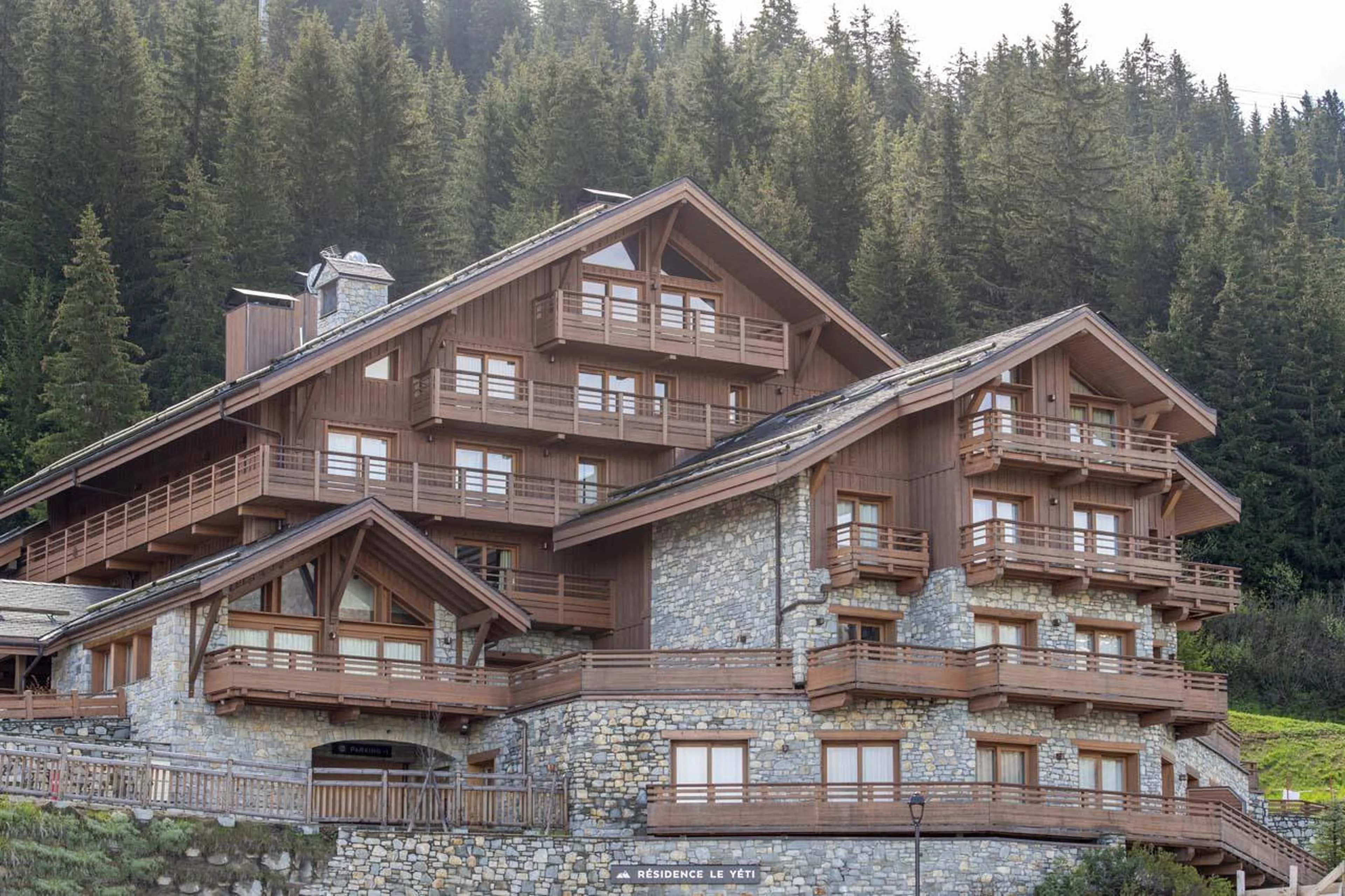 Exterior of Apartment Nanuq in Meribel