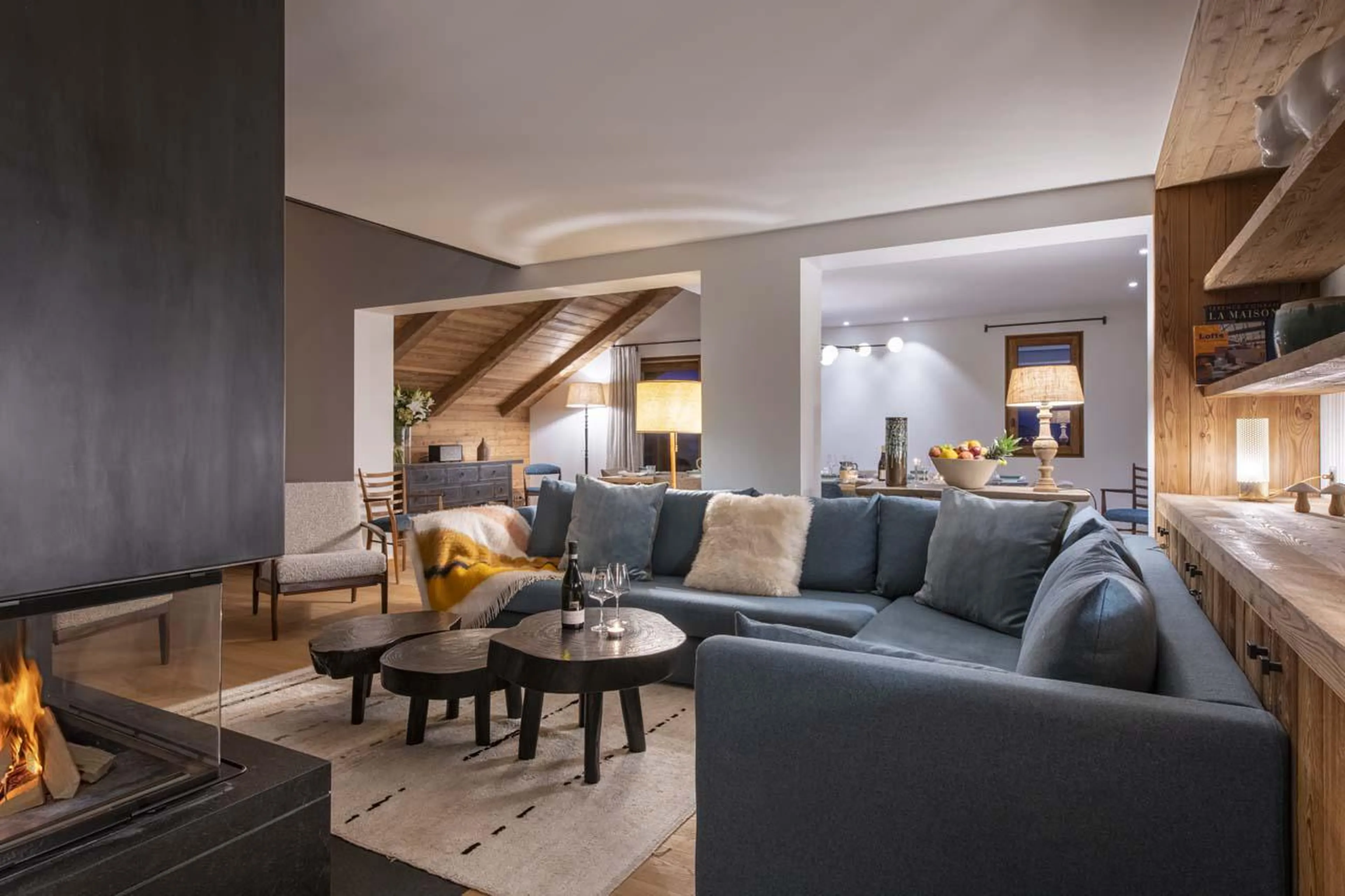 Sofas at Apartment Nanuq in Meribel