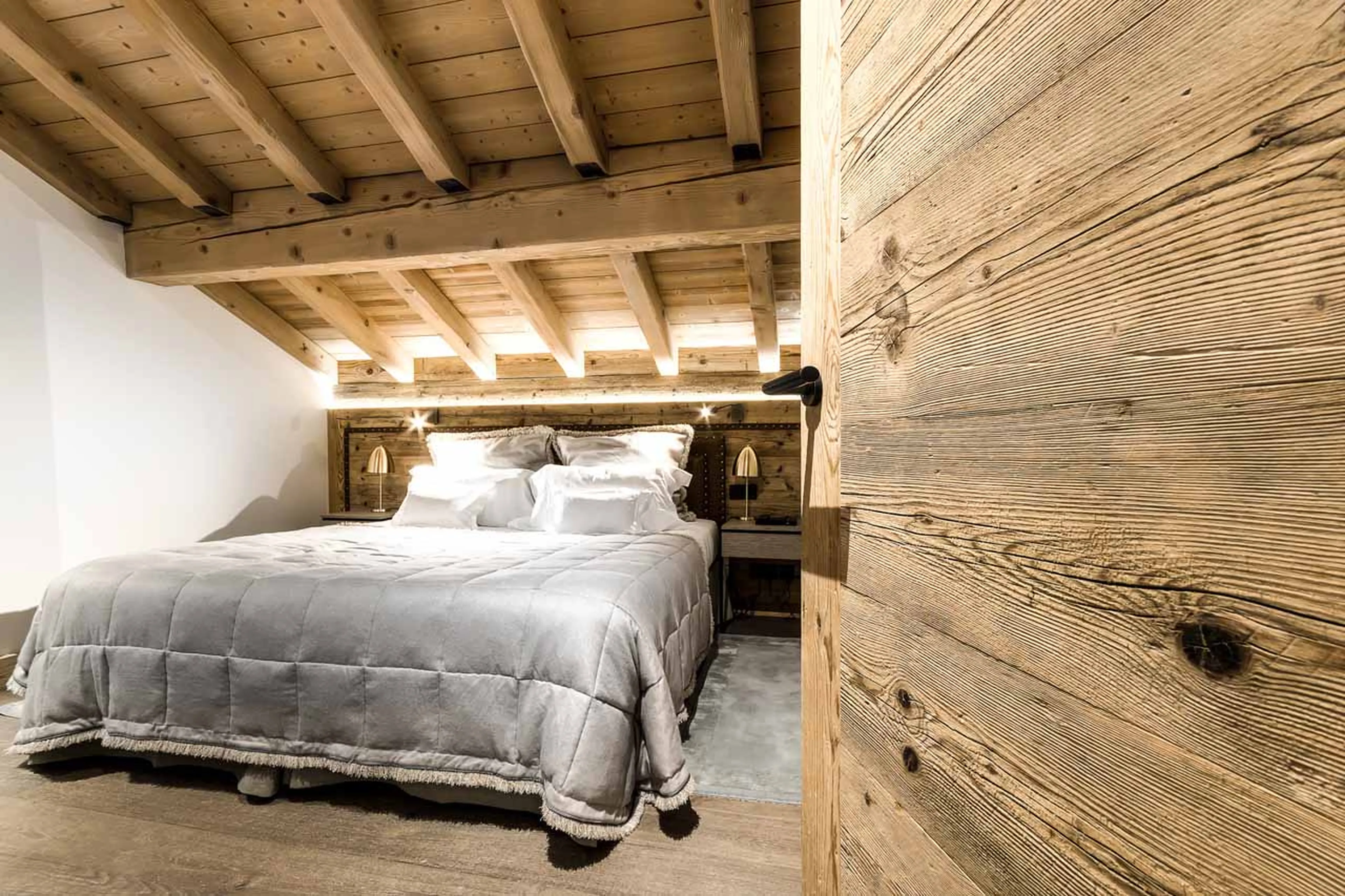 Bedroom three at Apartment No 200, Courchevel 1850