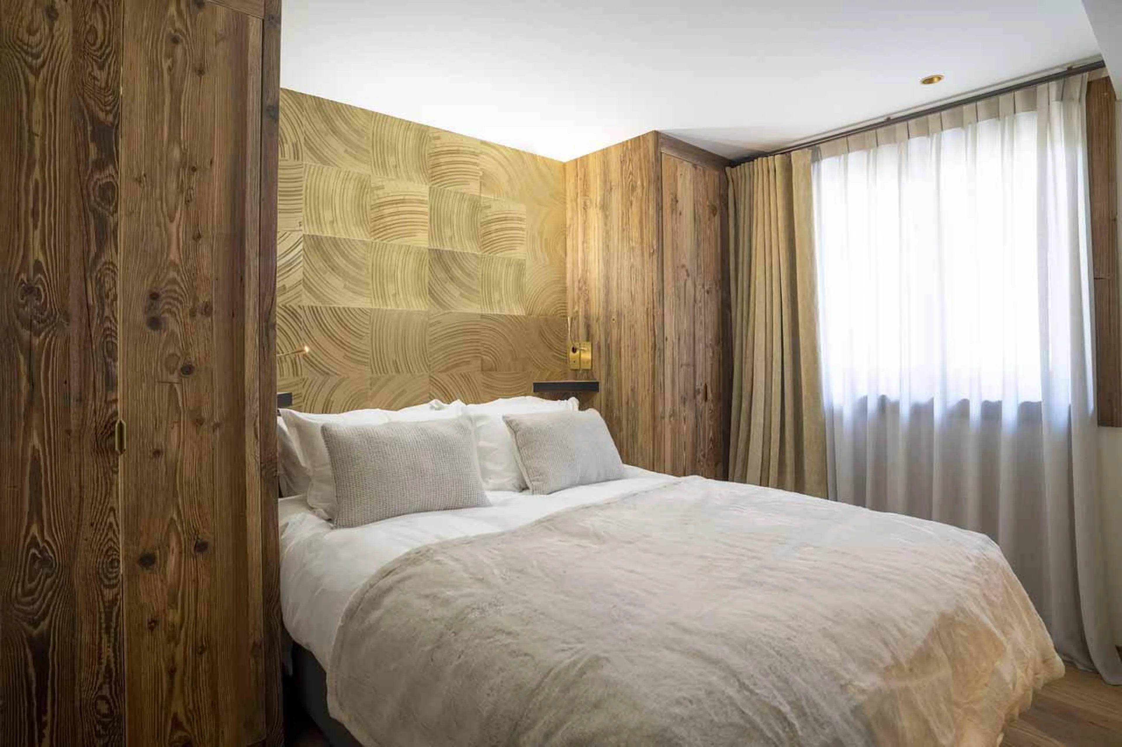 Bedroom two at Apartment Portillo in Meribel