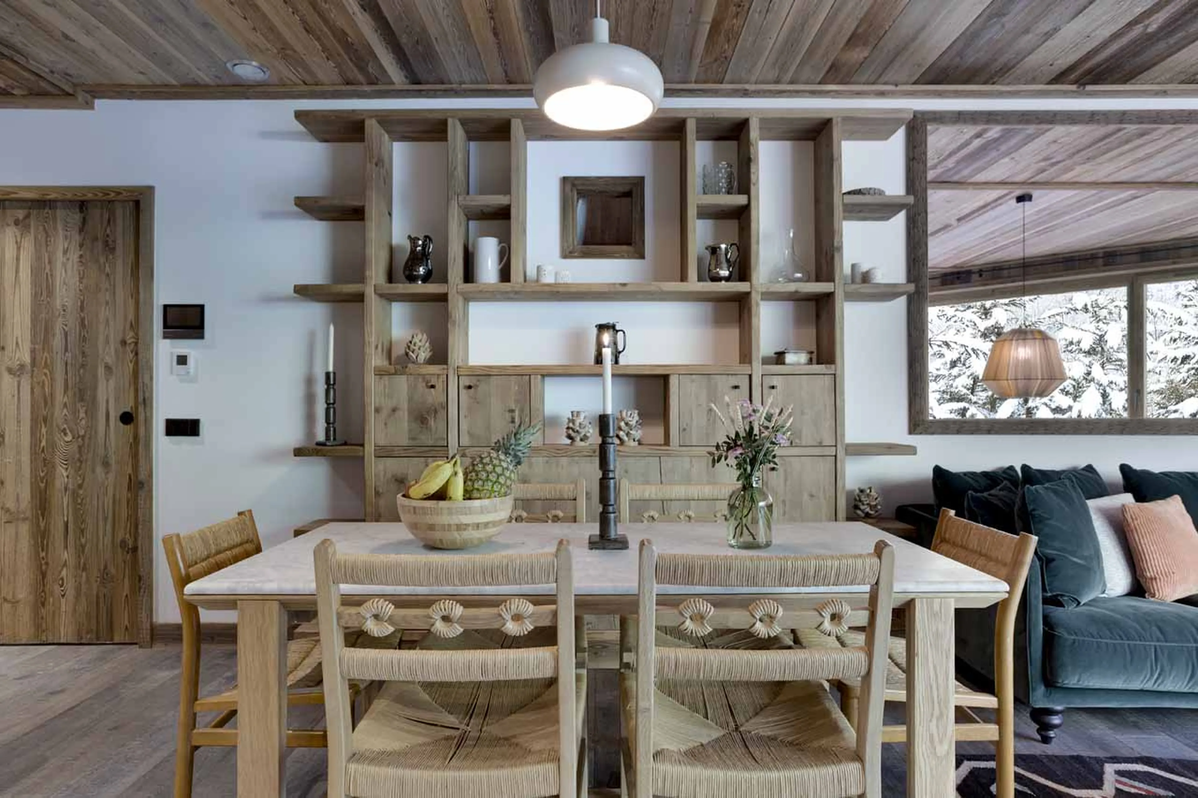 Dining table at Apartment Sagewood in Meribel