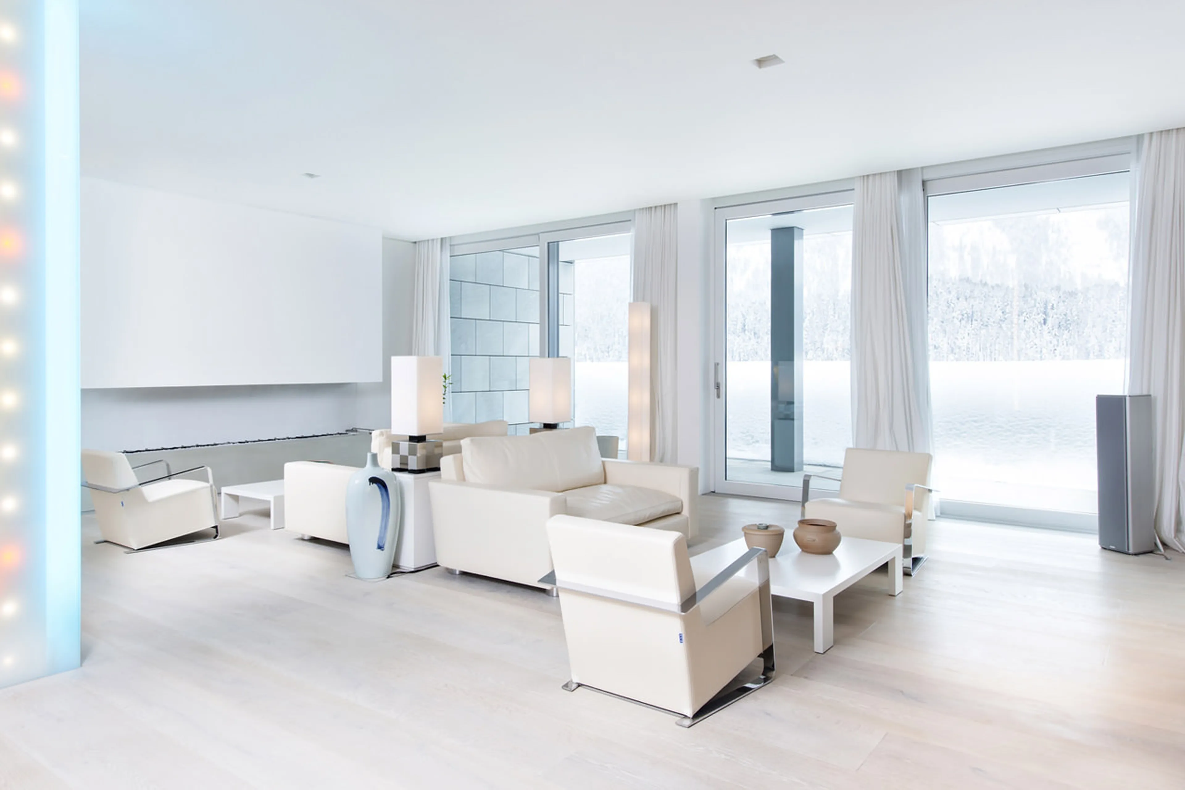 Living room of Apartment Snow White in St Moritz