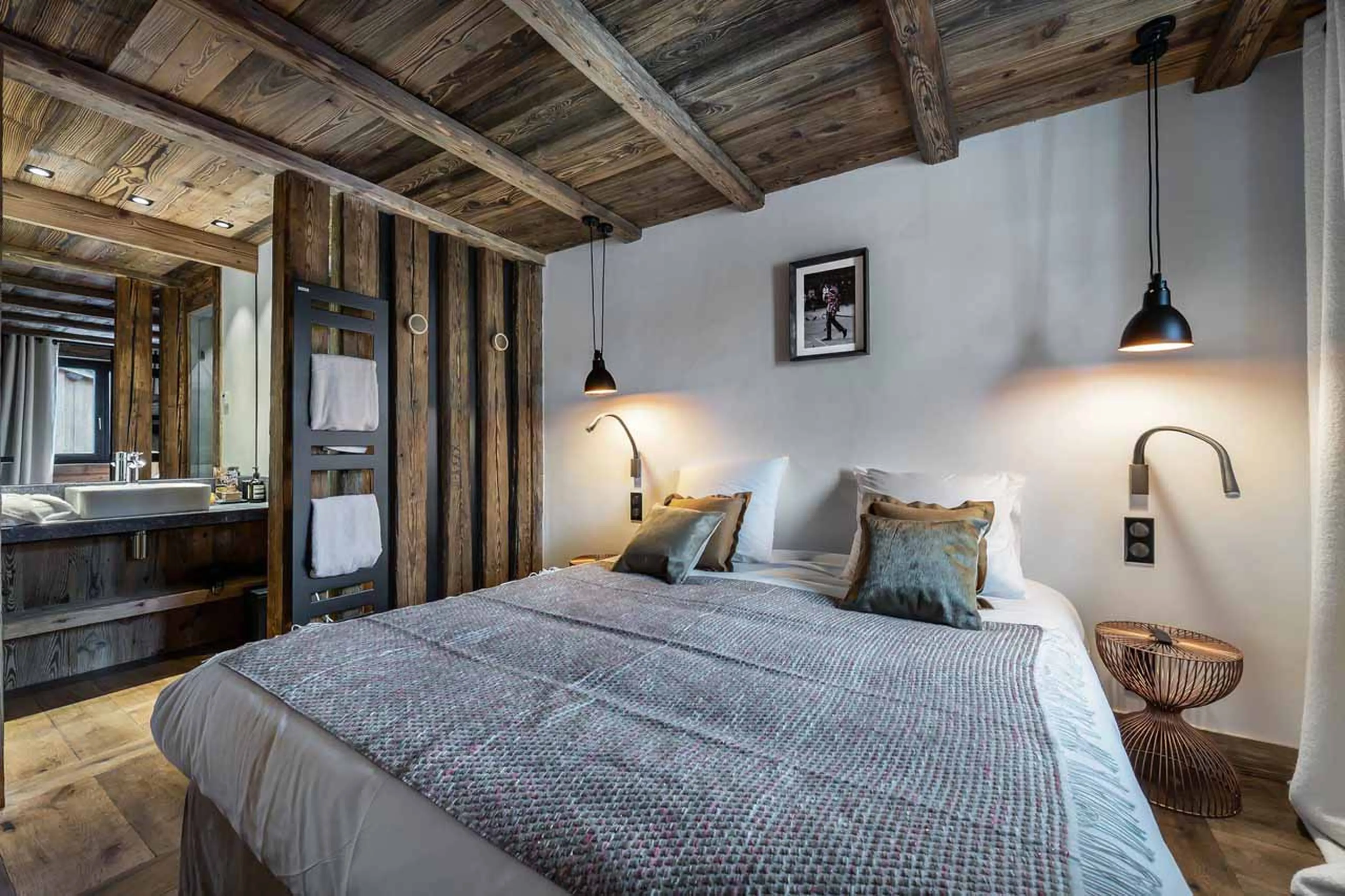 Bedroom two at Apartment Snowy Breeze in Val d'Isere
