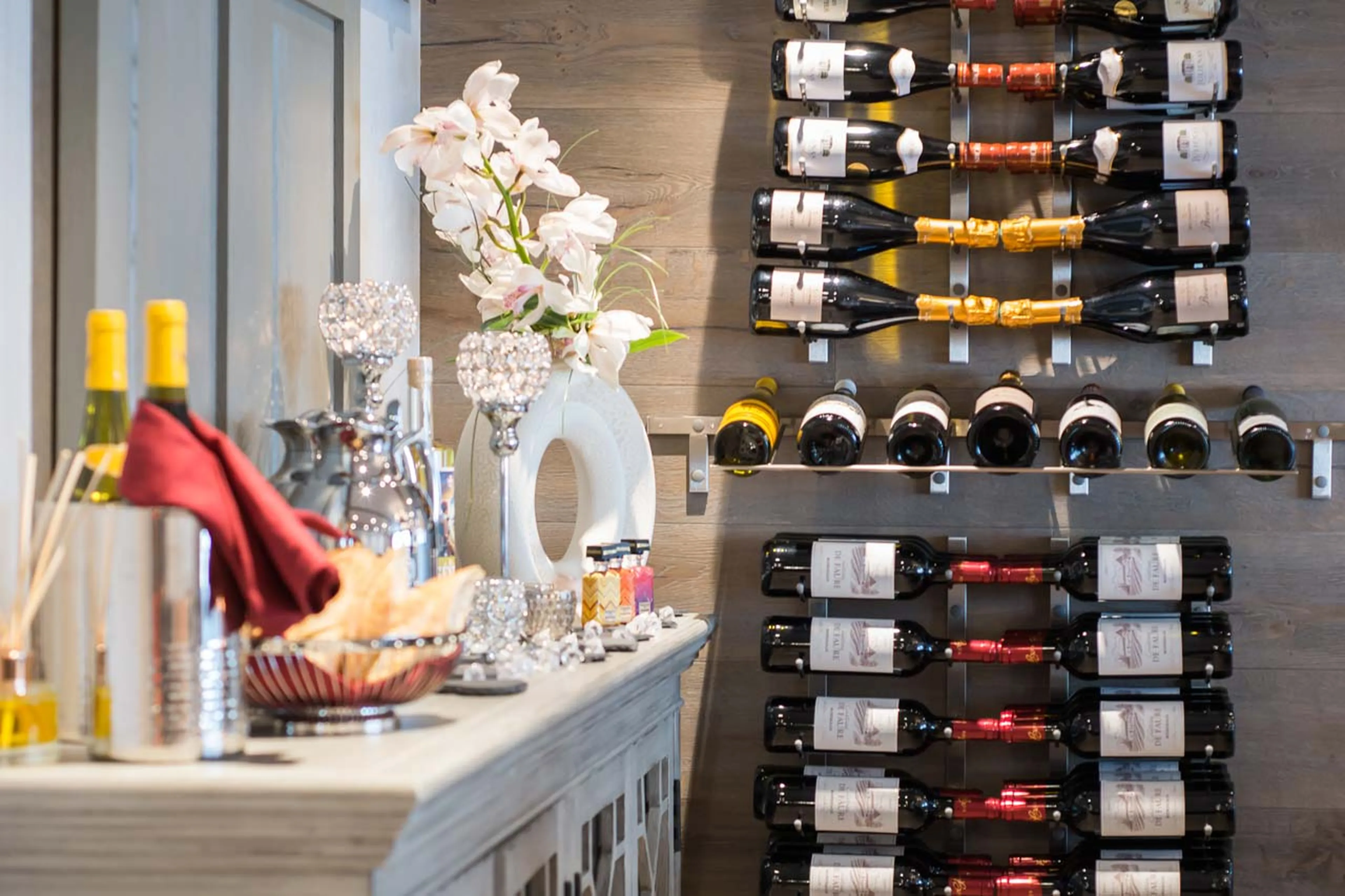 Wine store at Chalet Sweet Escape in Courchevel 1850