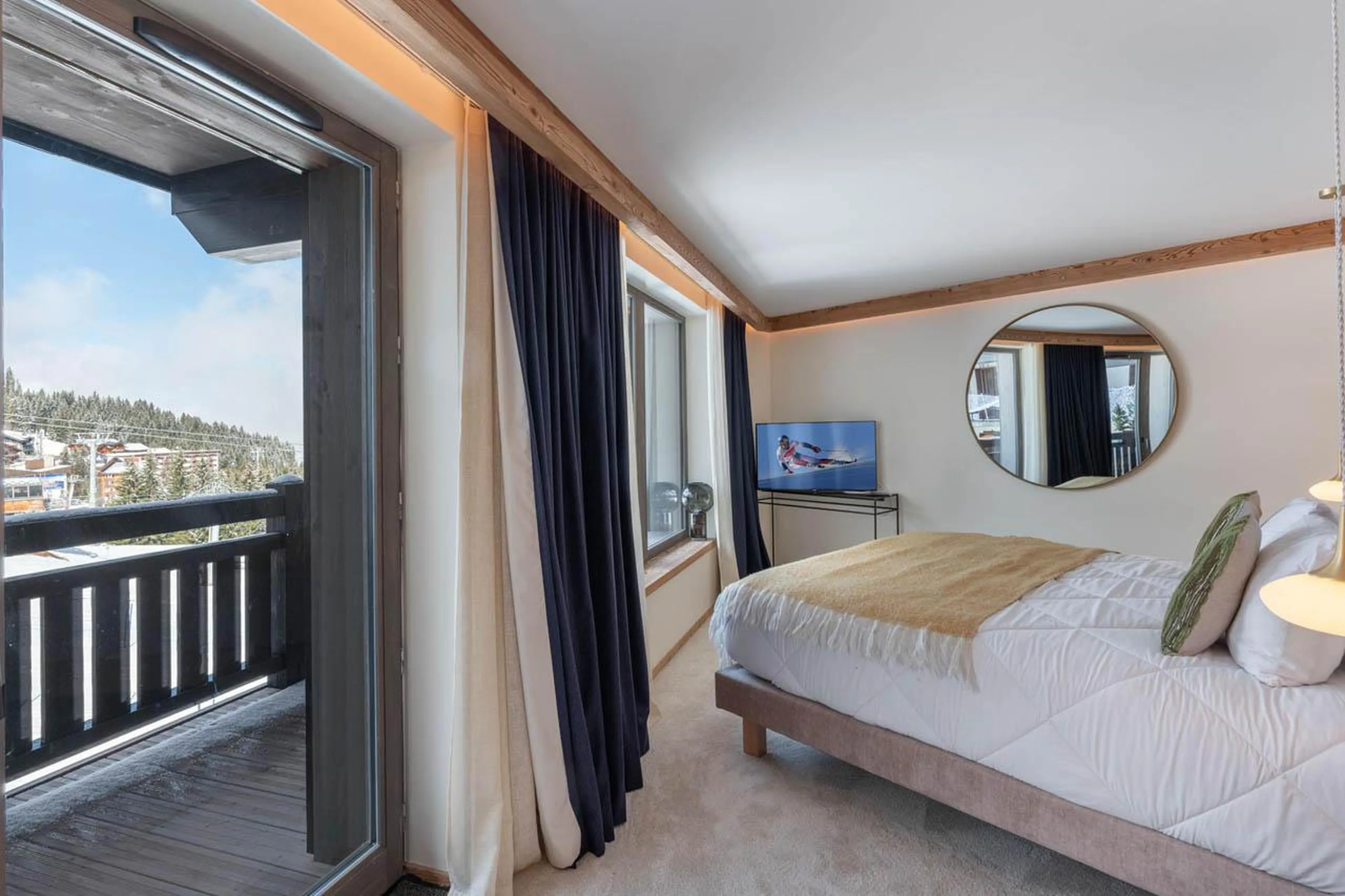 Bedroom at Apartment Tintoretto in Courchevel 1850