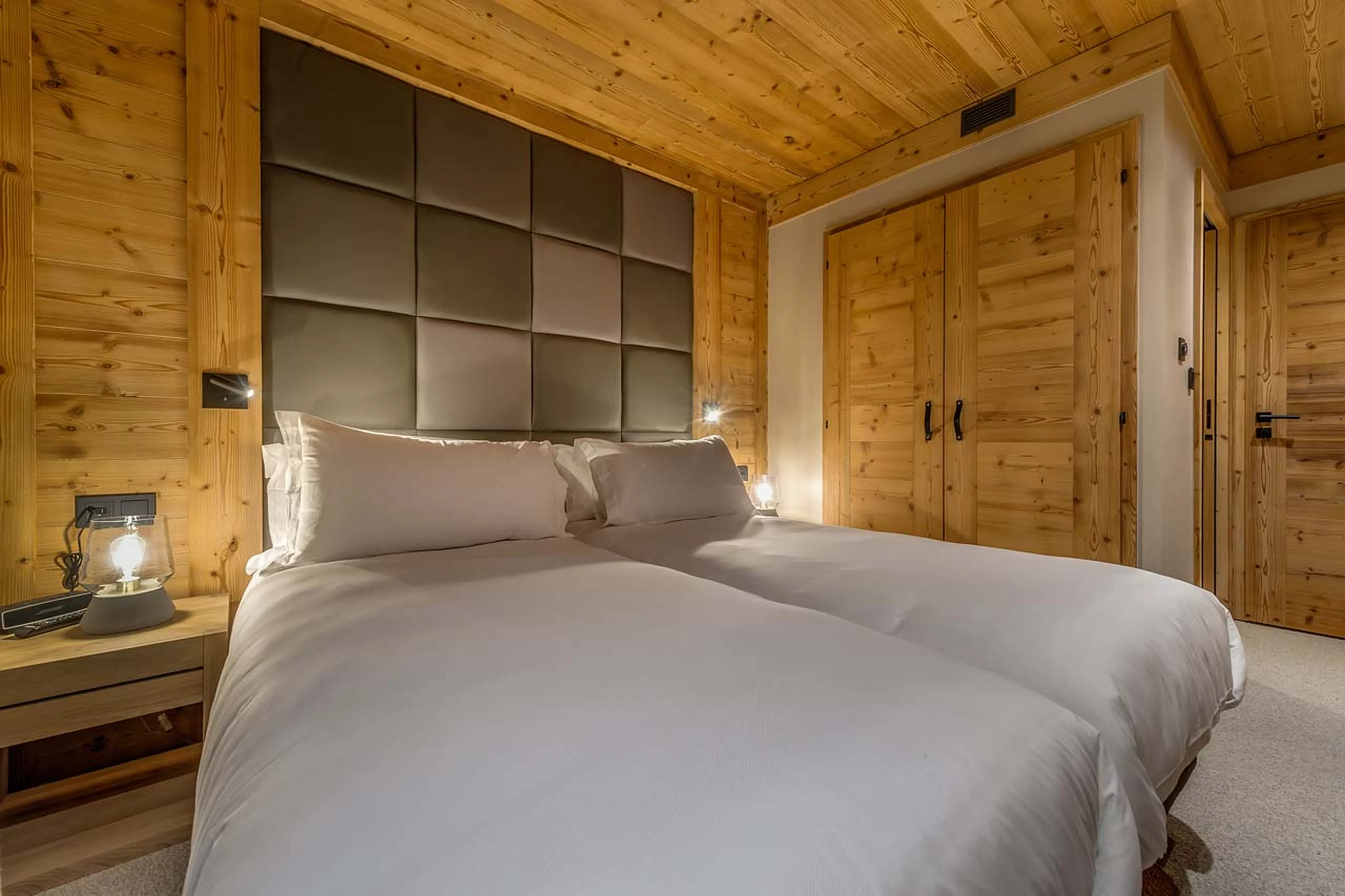 Bedroom three at Apartment Tournesol in Val d'Isere