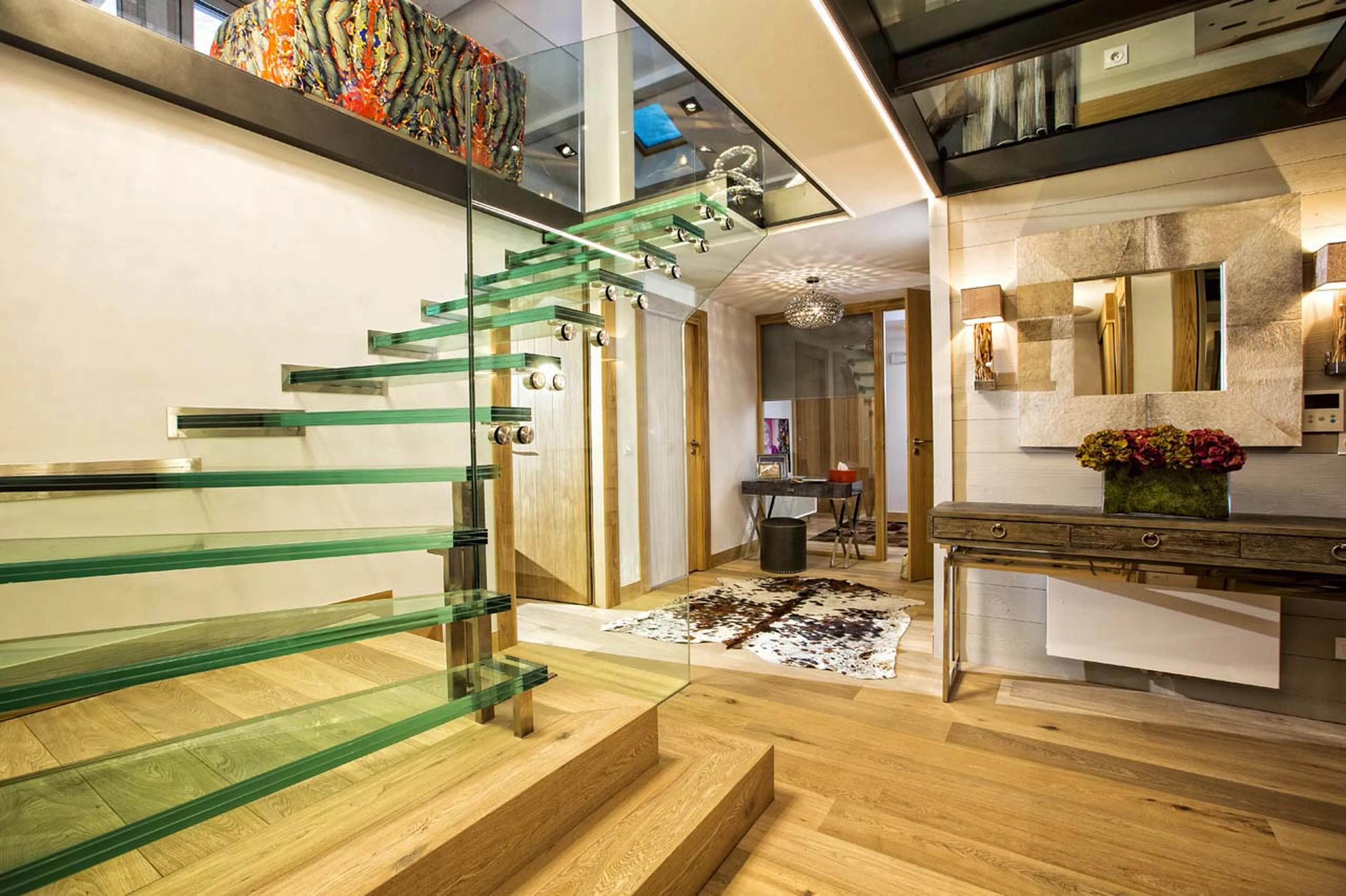 Entrance hall at Apartment Urban Corniche in Les Gets