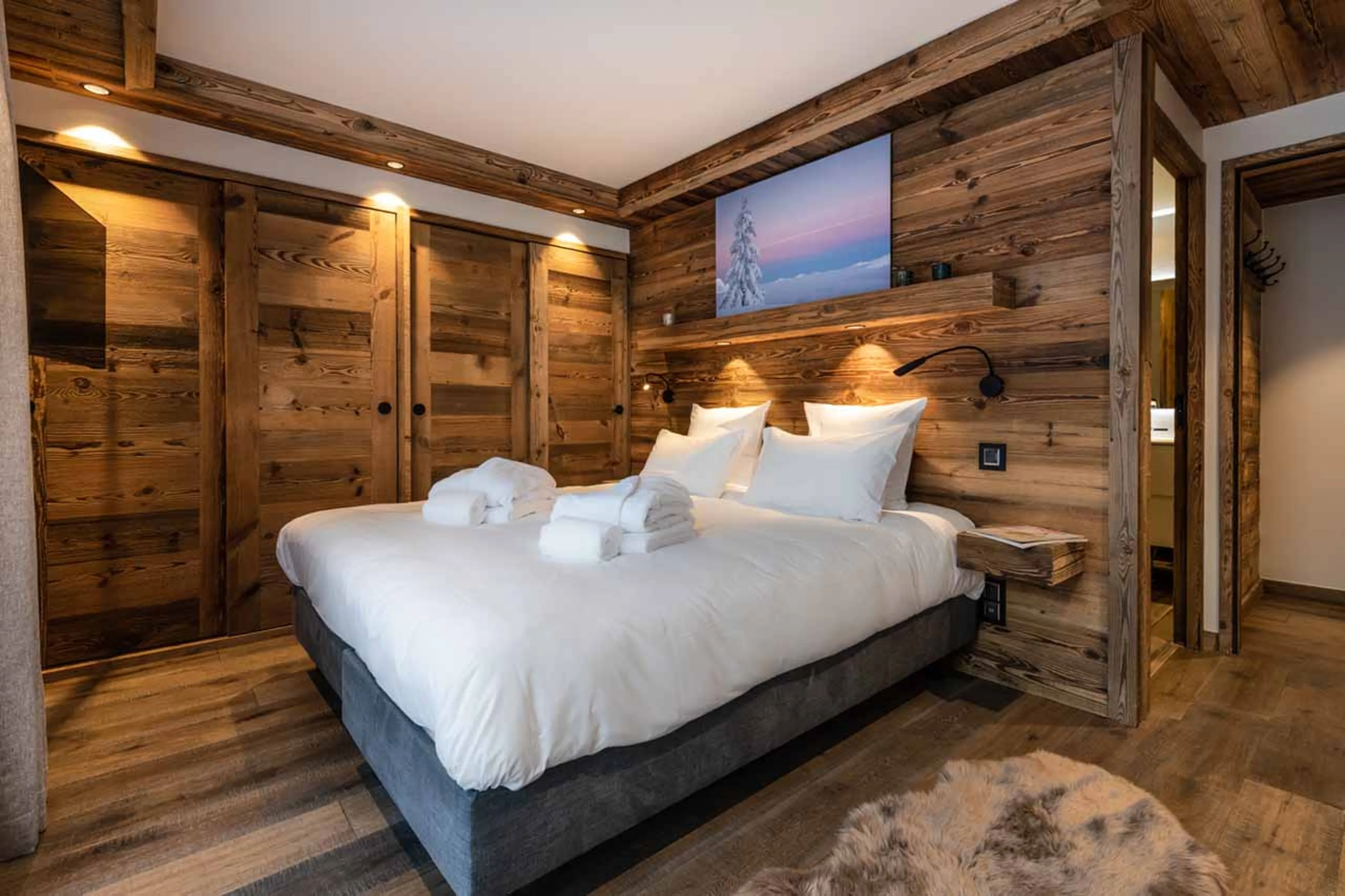 Bedroom 5 at Apartment Vail Lodge B31 in Val d'Isere