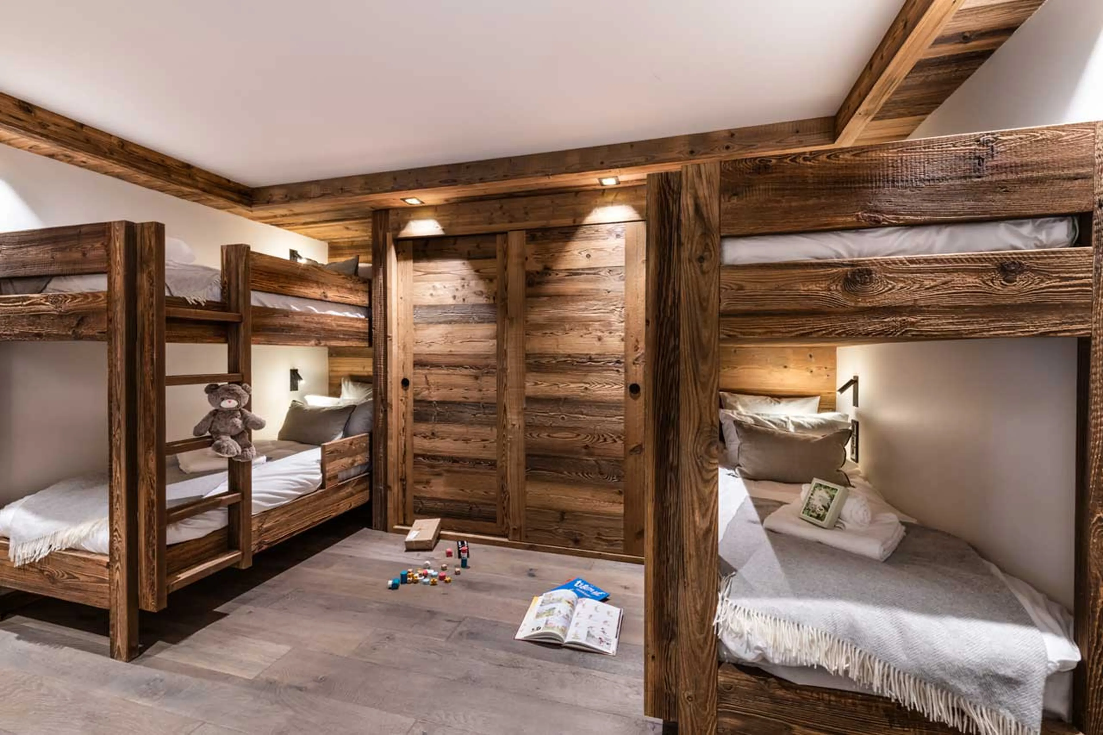 Bunk room at Apartment Vail Lodge A12 in Val d'Isere
