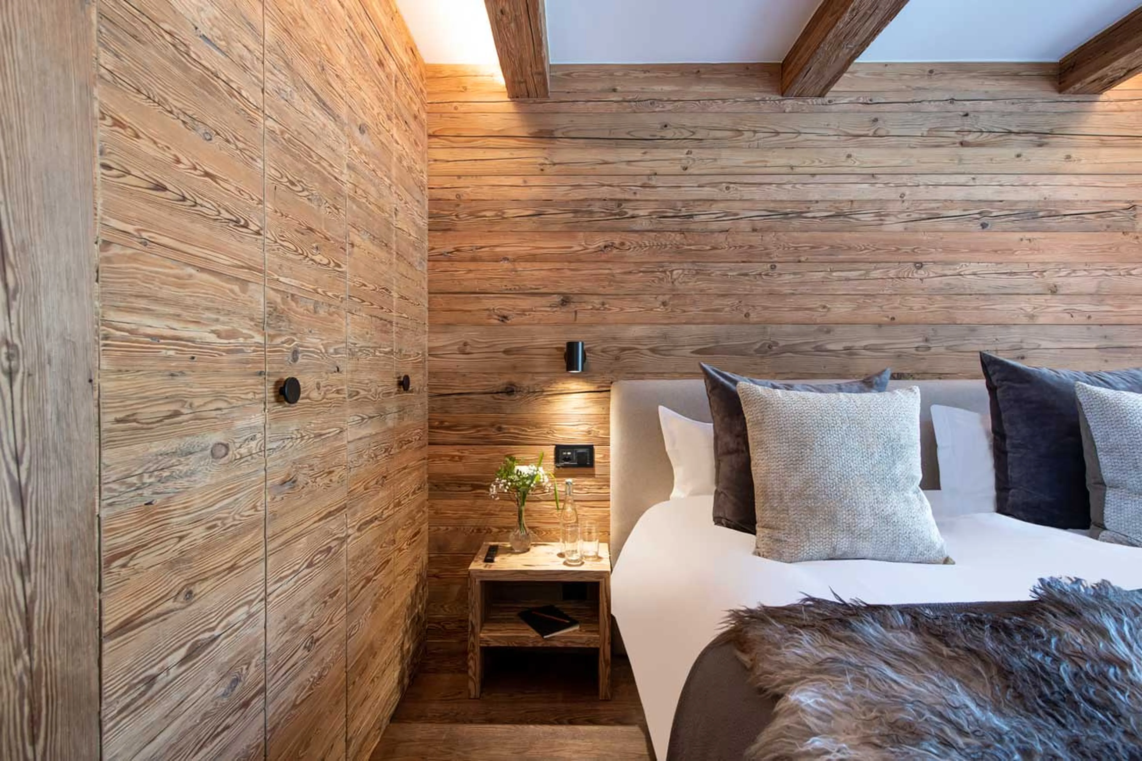 Master bedroom at Apartment Victoria 111 in Verbier