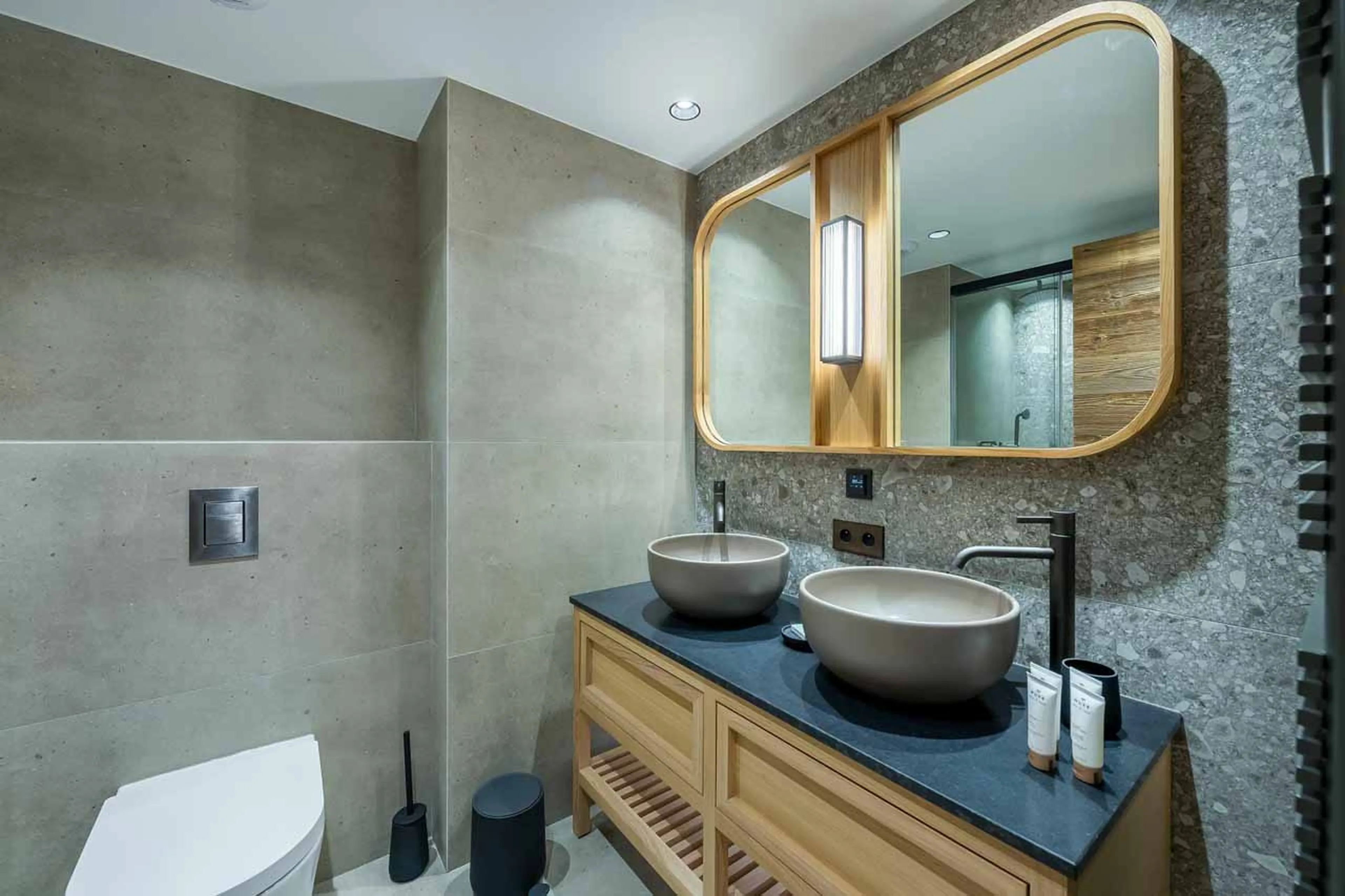 Shower room two at Apartment Village de l'Orée 405 in Meribel