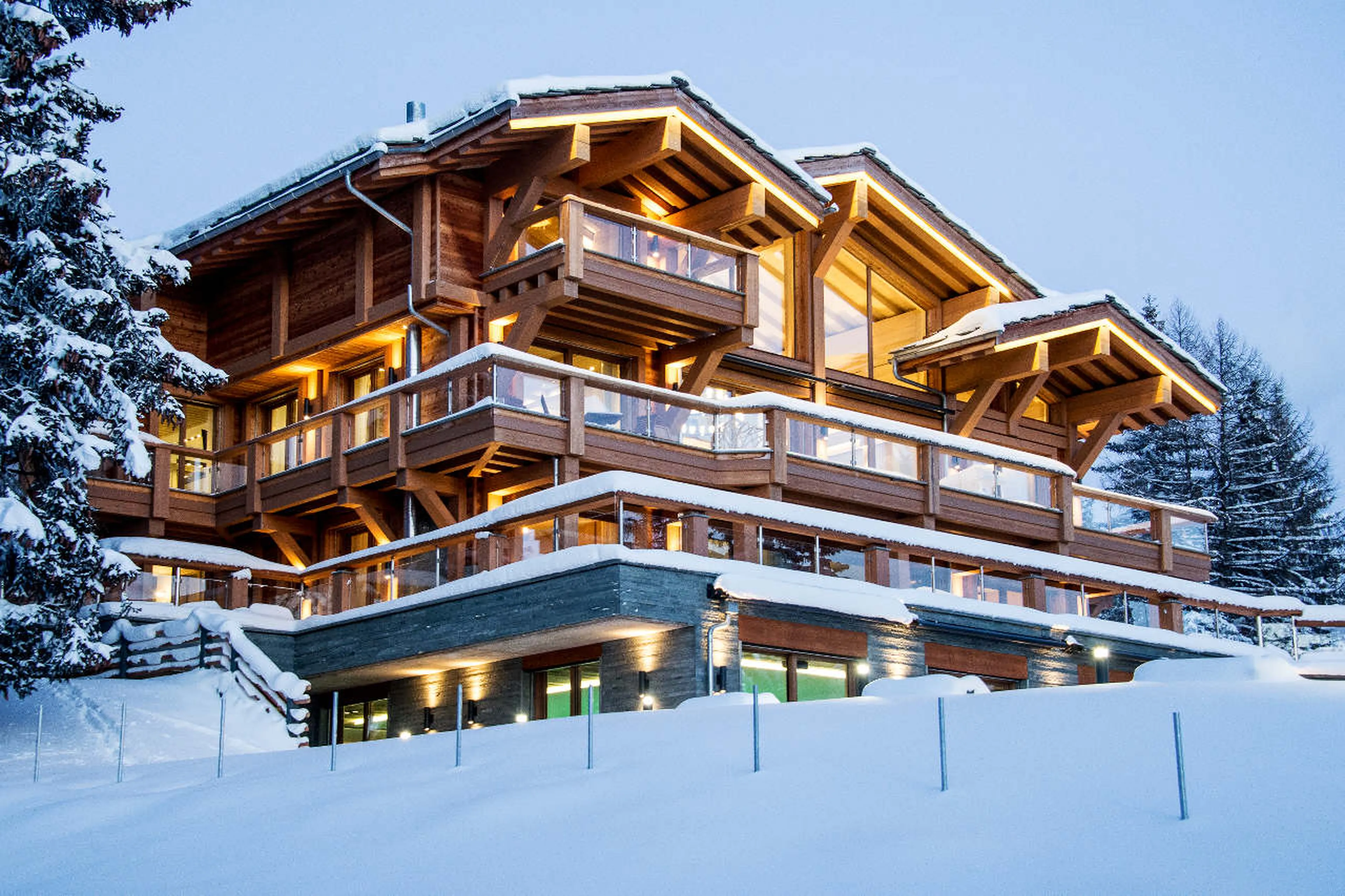 Exterior view of Apartment Violettes in Crans-Montana