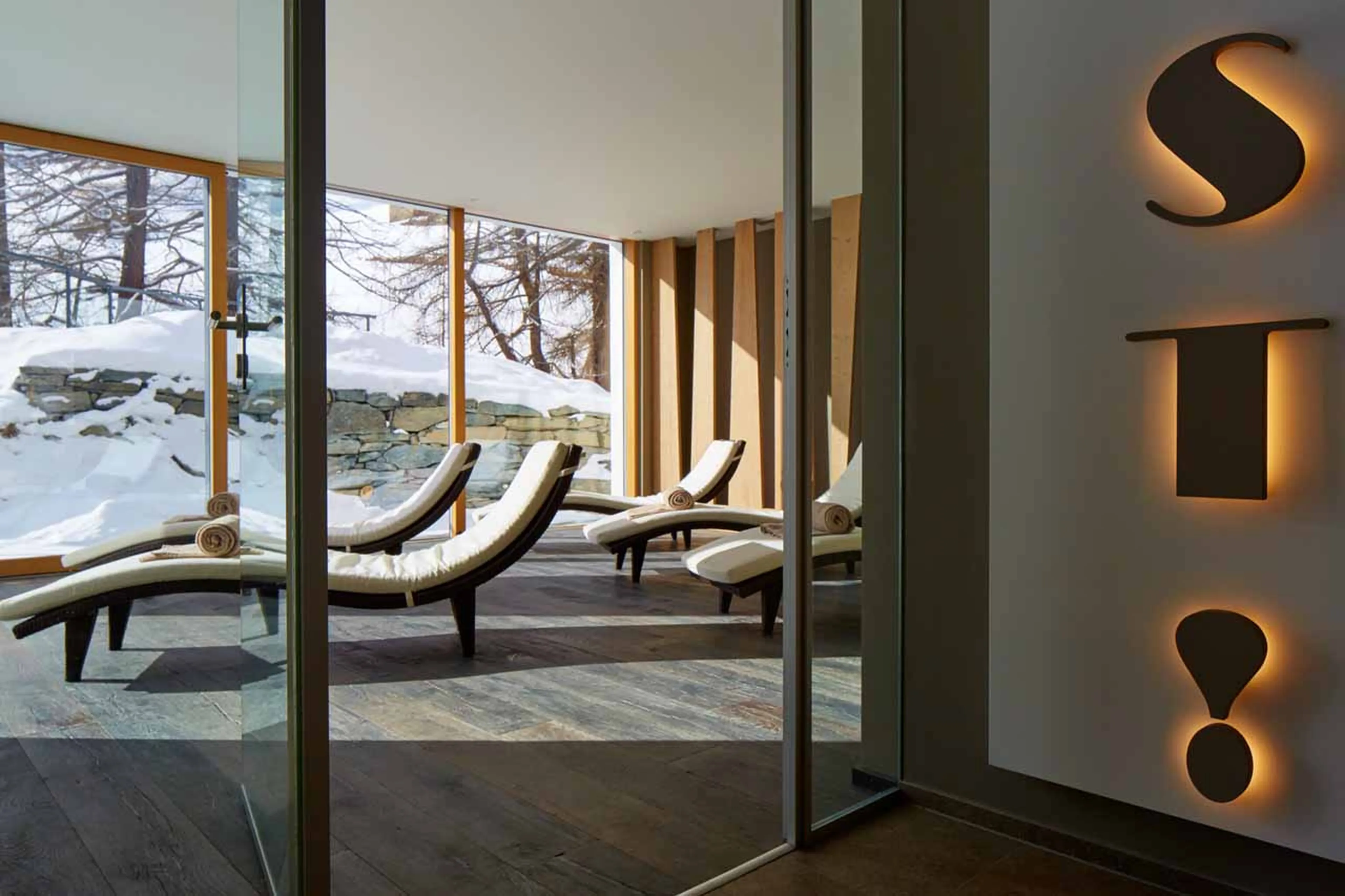Relaxation area at Apartment Zermatt Village in Zermatt