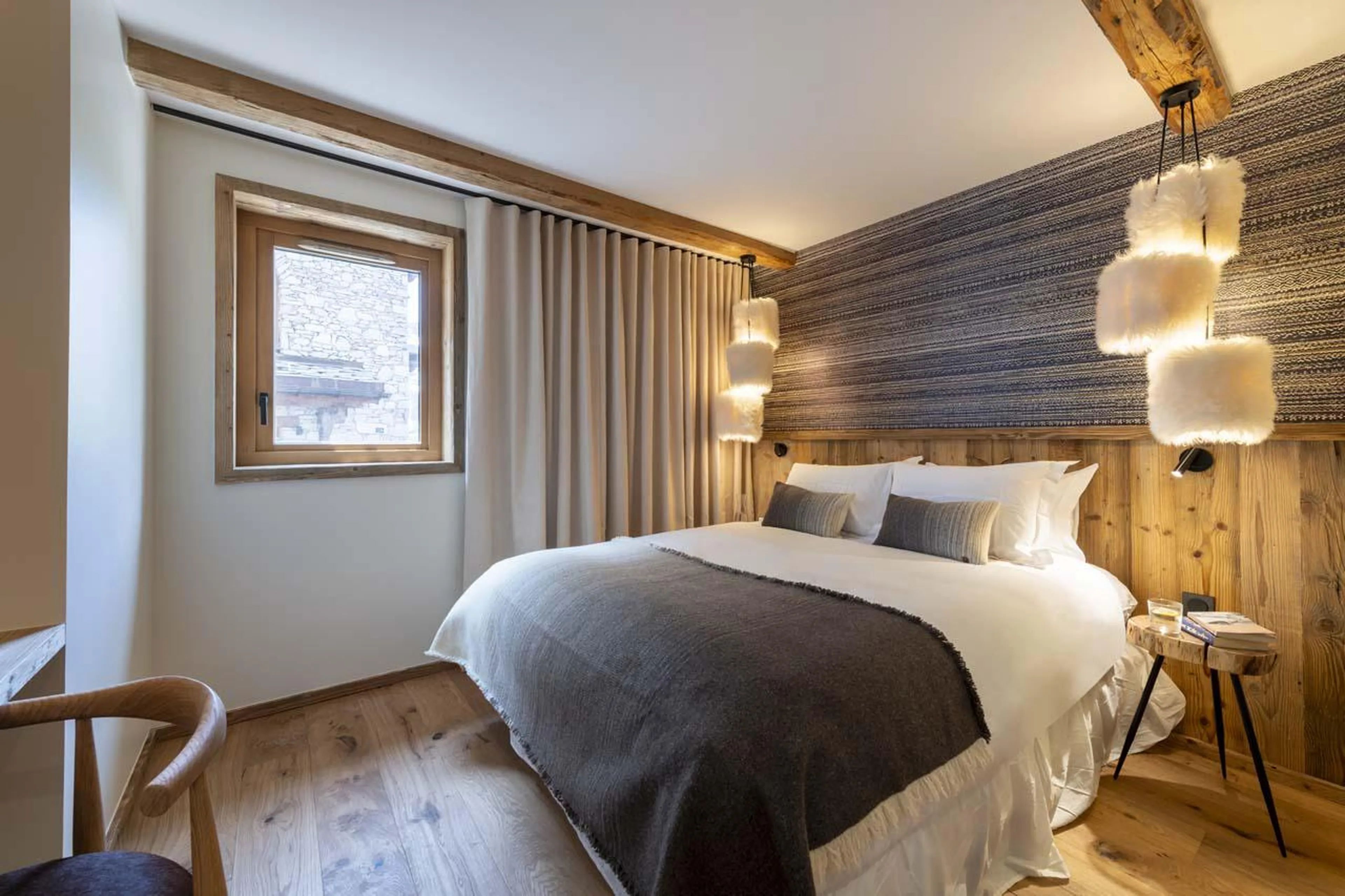 Bedroom two at Arolay Apartment 2 in Val d'Isere