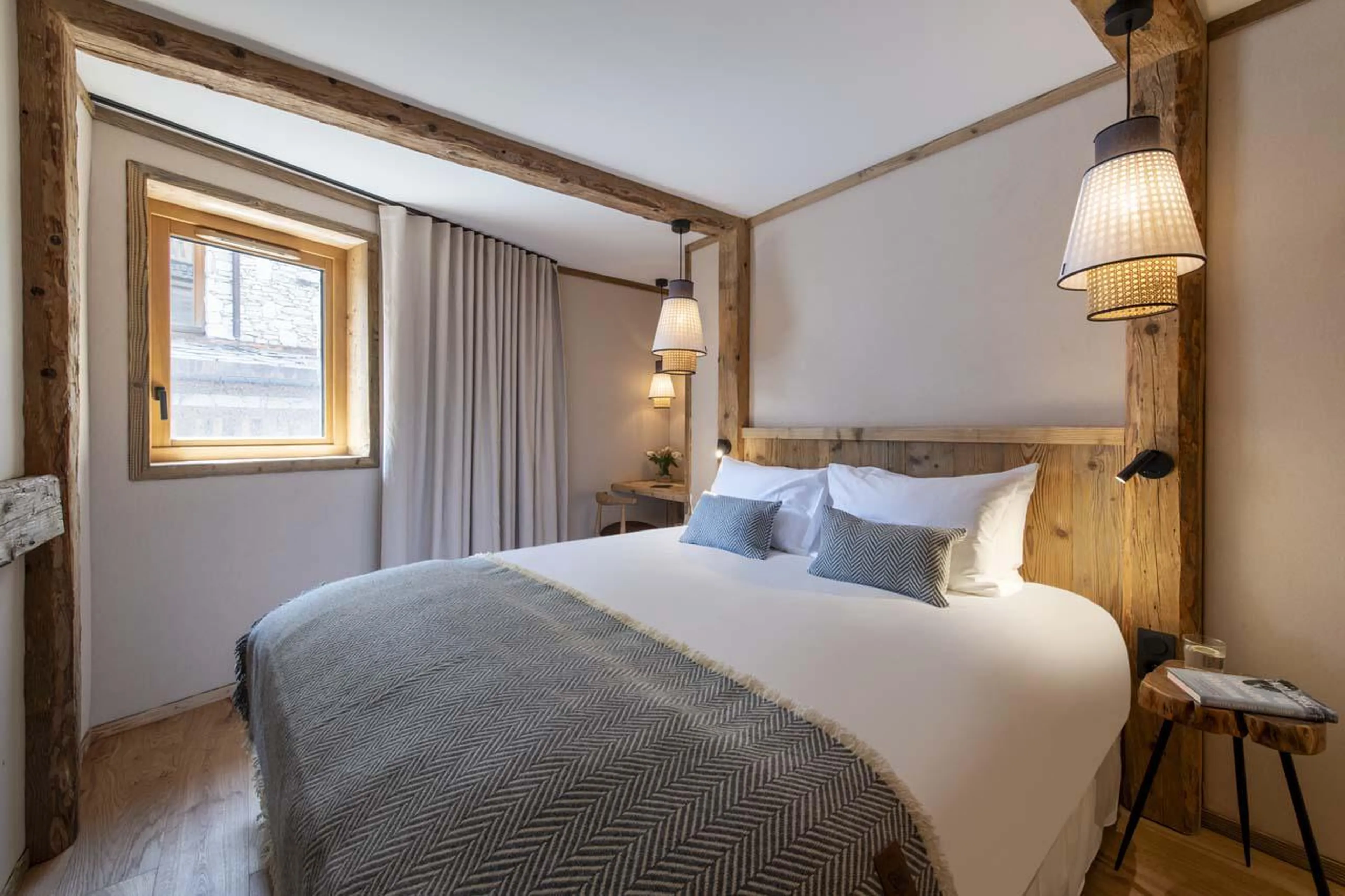 Bedroom three at Arolay Apartment 2 in Val d'Isere