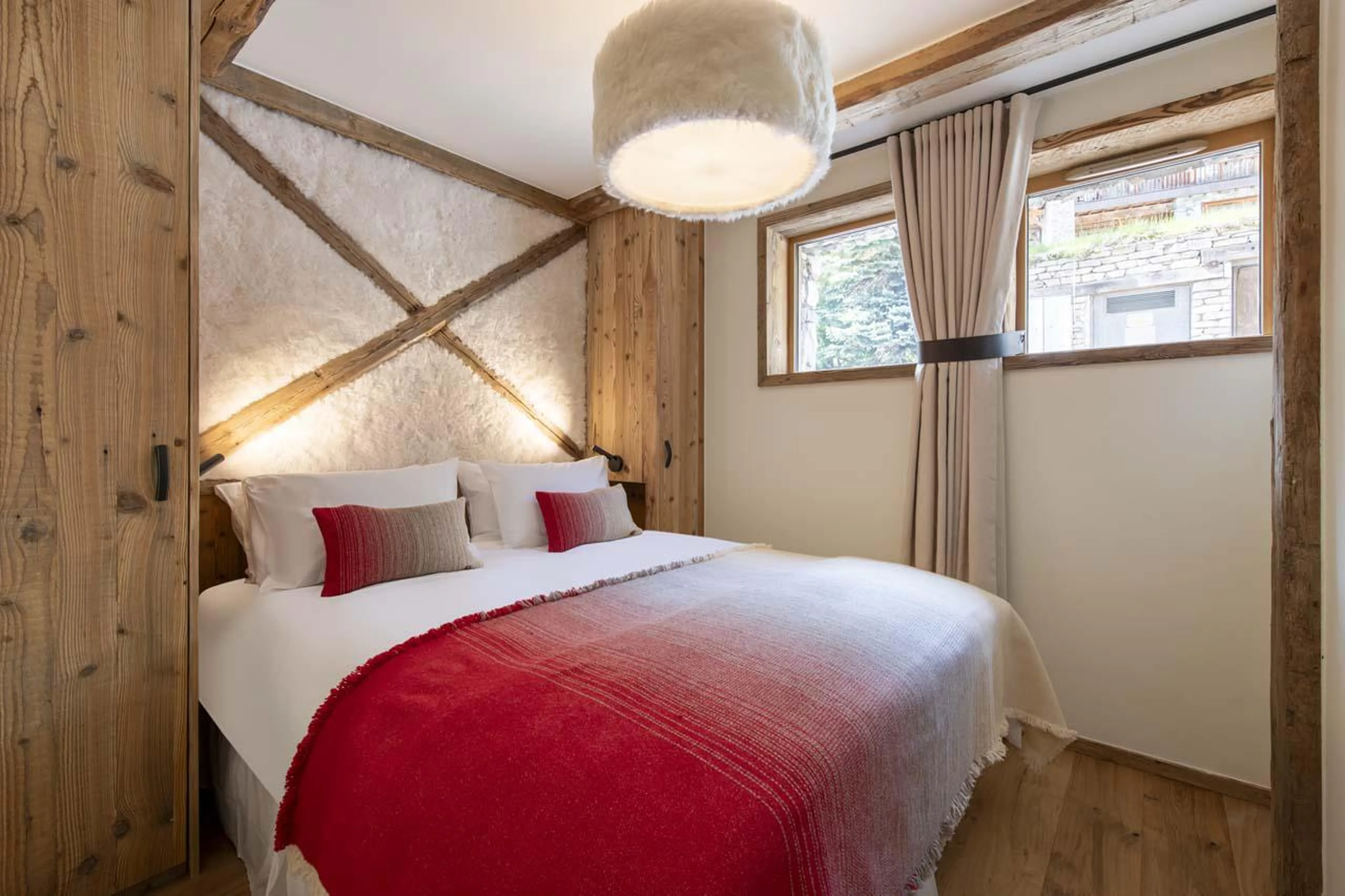 Bedroom six at Arolay Apartment 2 in Val d'Isere