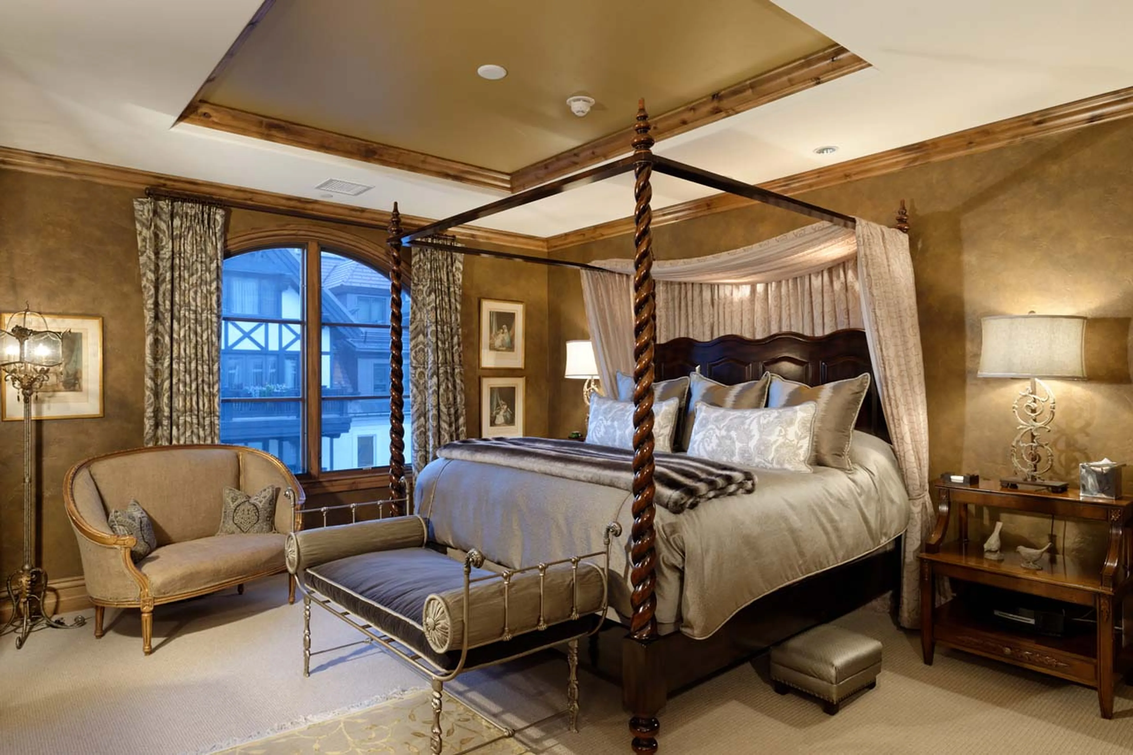 Bedroom one at Arrabelle Chalet in Vail