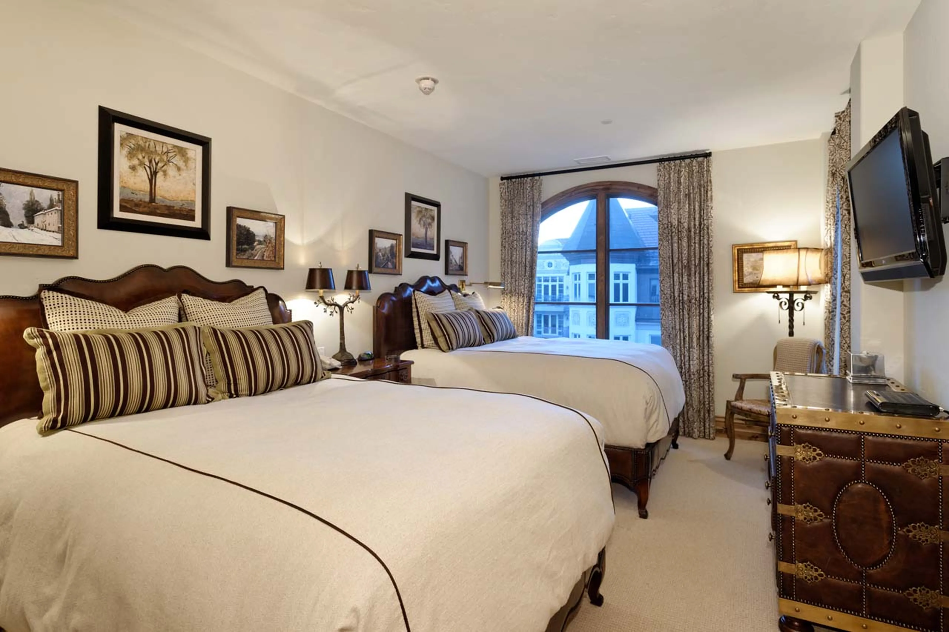 Bedroom two at Arrabelle Chalet in Vail