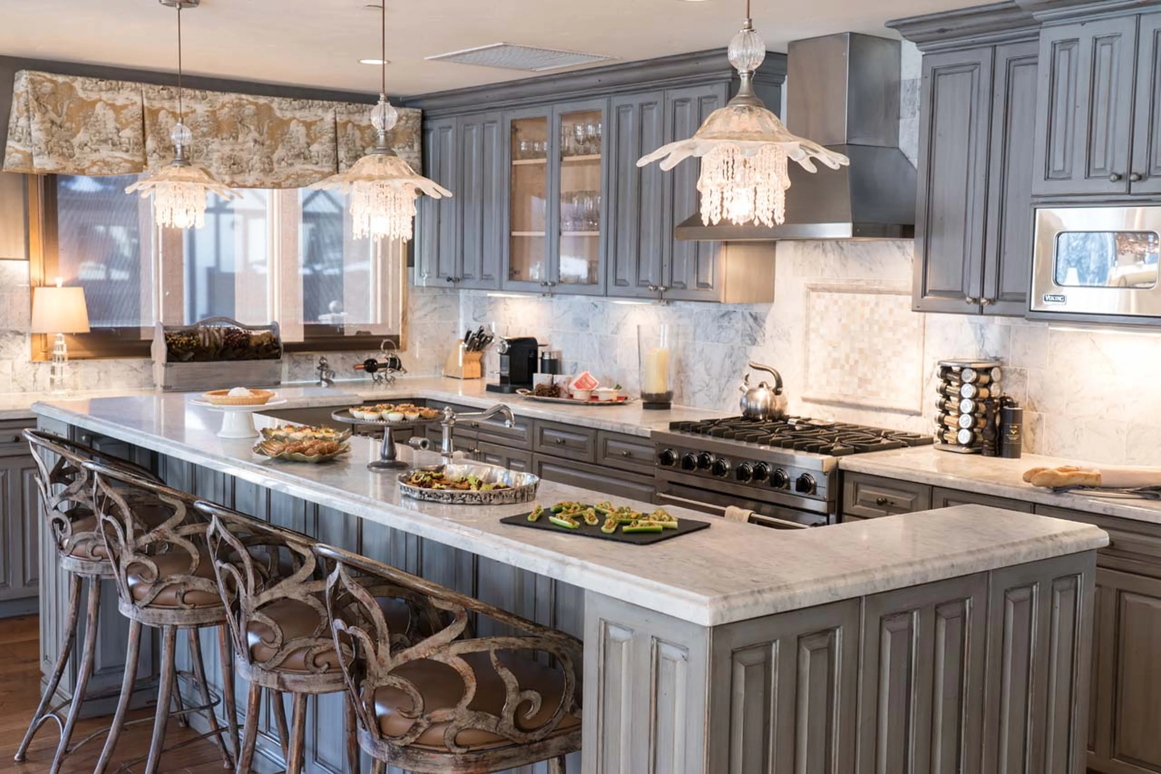 Breakfast bar at Arrabelle Chalet in Vail