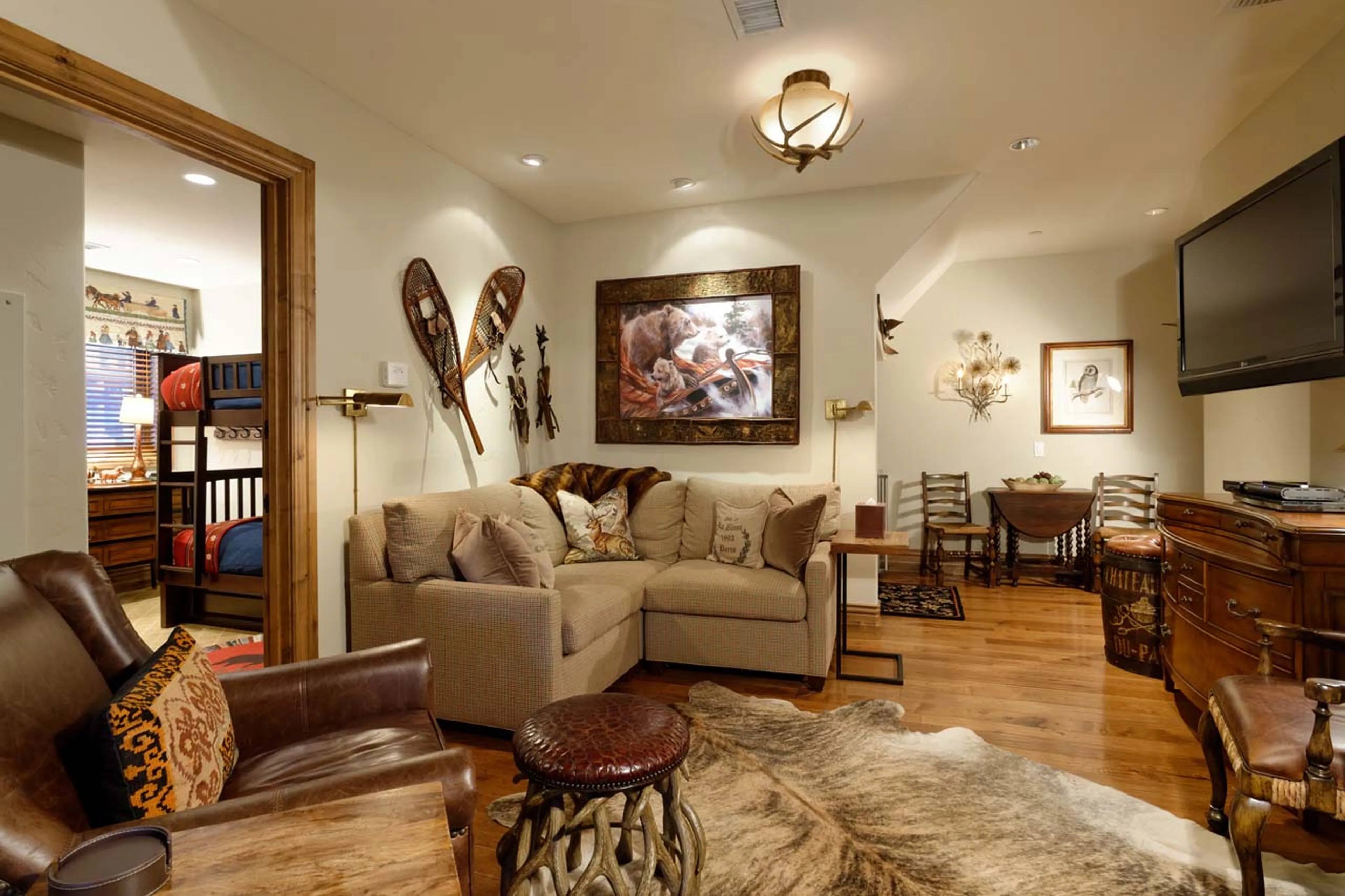 Entertainment area at Arrabelle Chalet in Vail